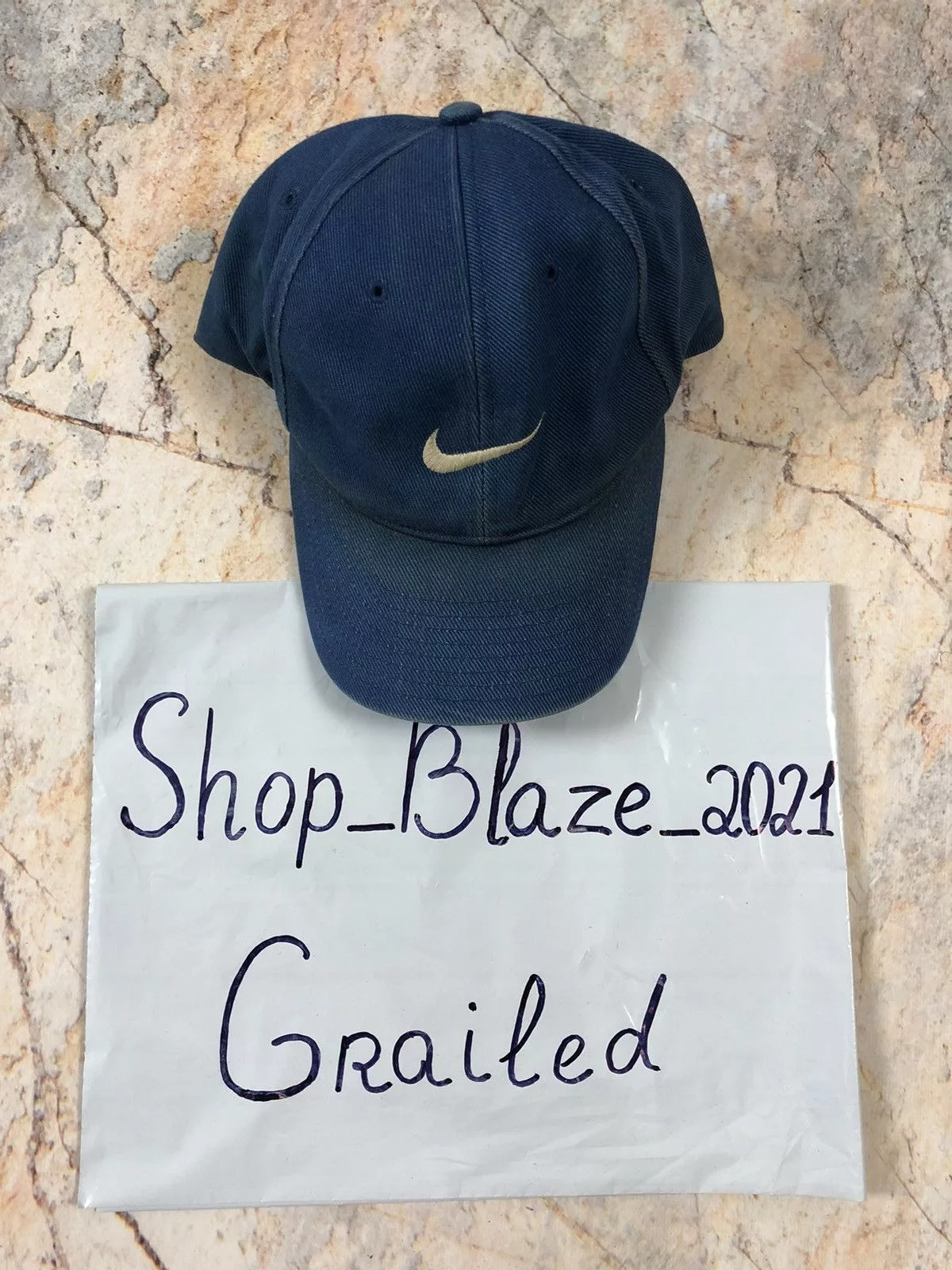 Nike Hats Nike × Vintage Nike vintage blue logo cap