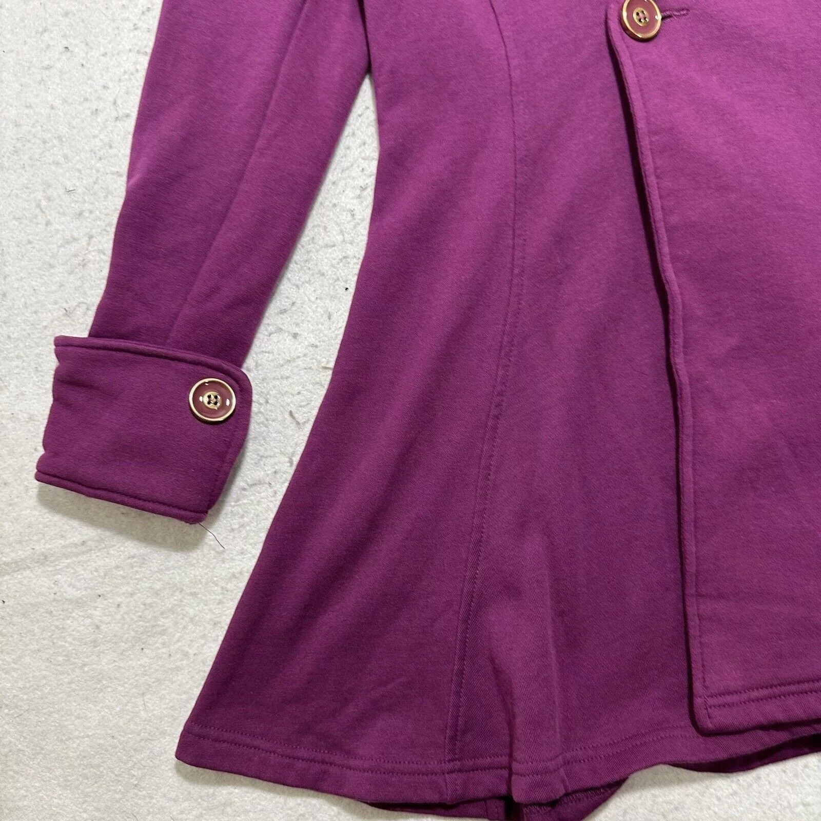 Other Jackets Other Serena Williams Small Sweatshirt Jacket Coatigan Purple