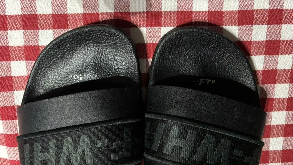 Off-White Sandals Off-White off white sliders Black