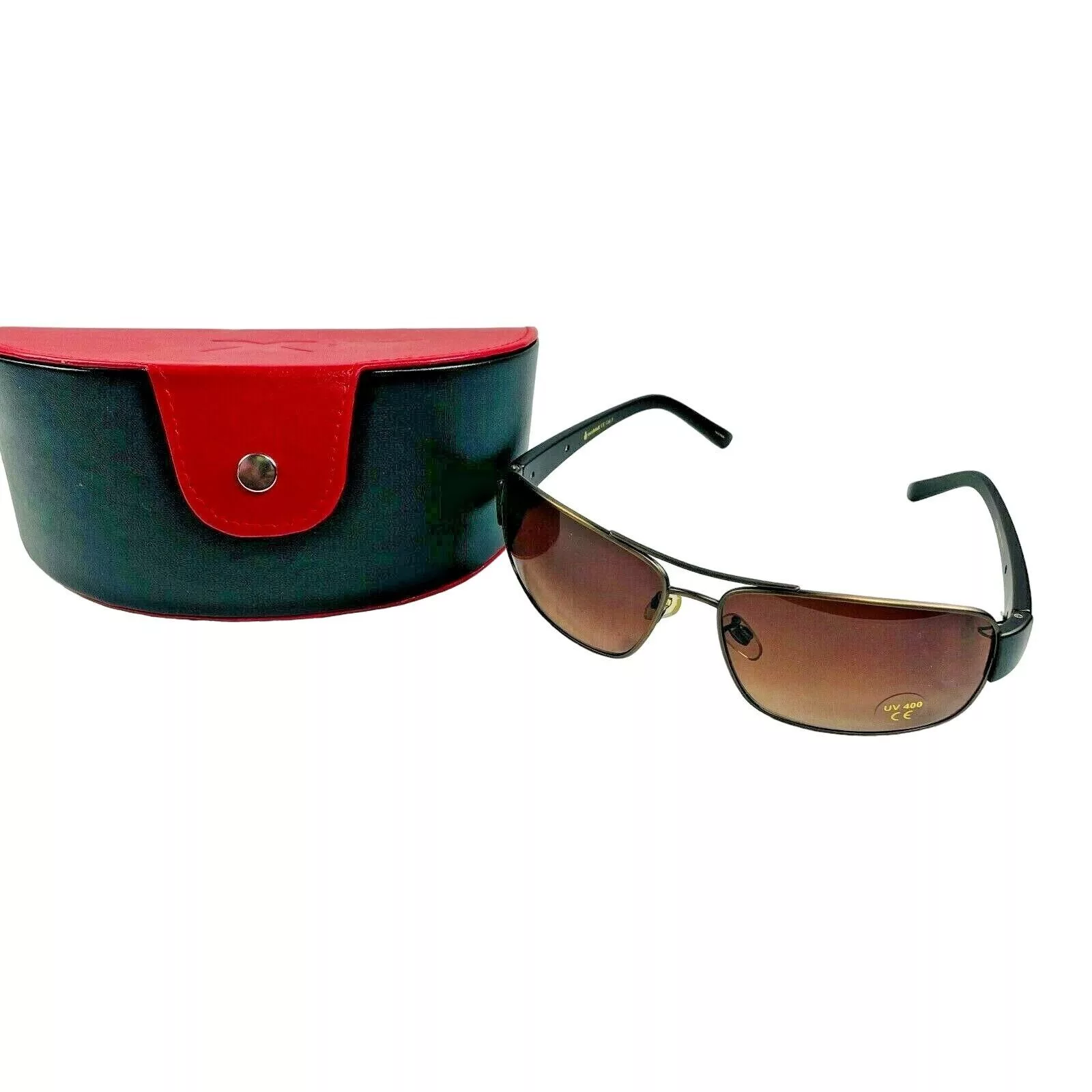 Other Sunglasses Other Ochiali Sunglasses With Case Eyeglass Cleaner Cloth Dark Br Brown