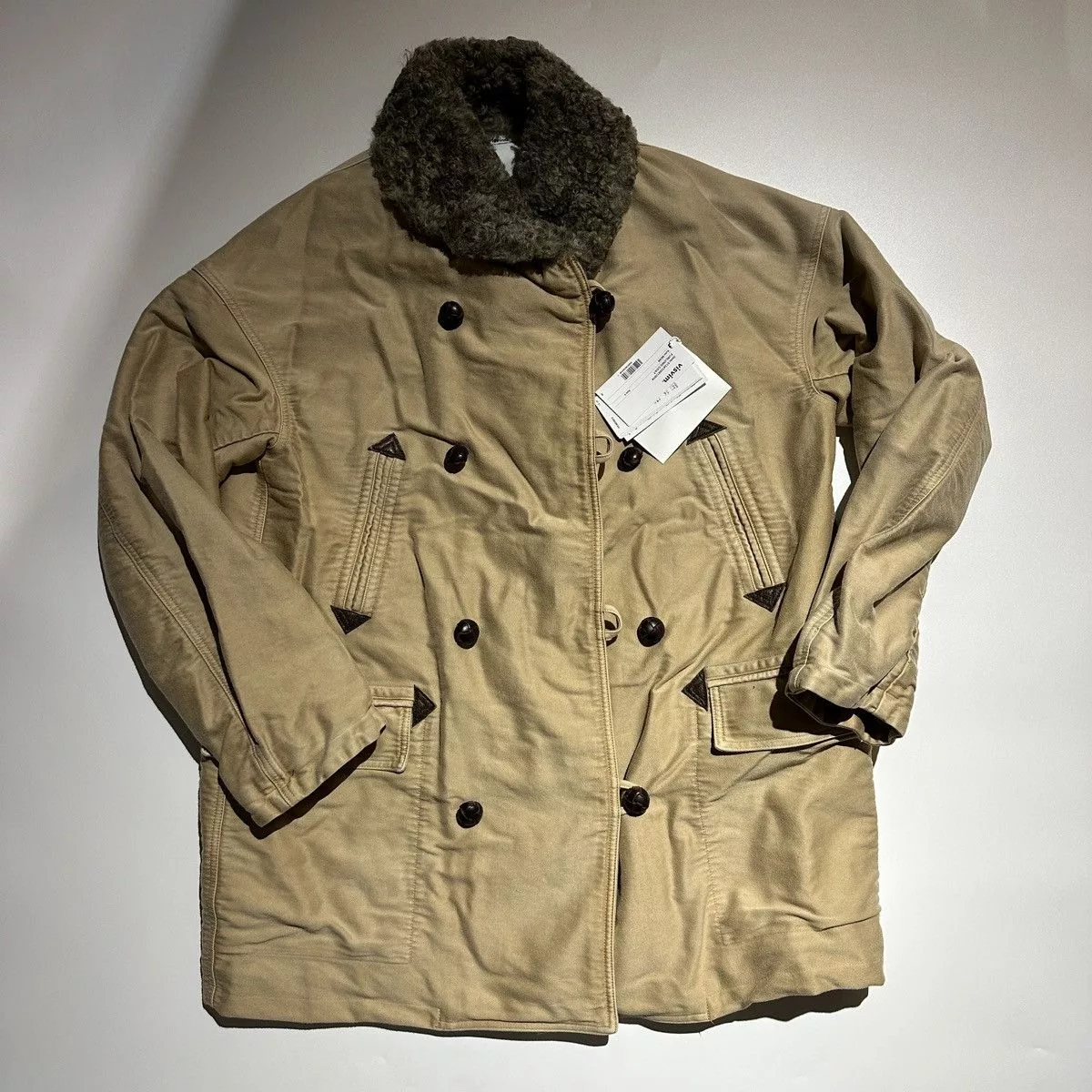 Visvim Heavy Coats VISVIM 24 FURLONG COAT Beige