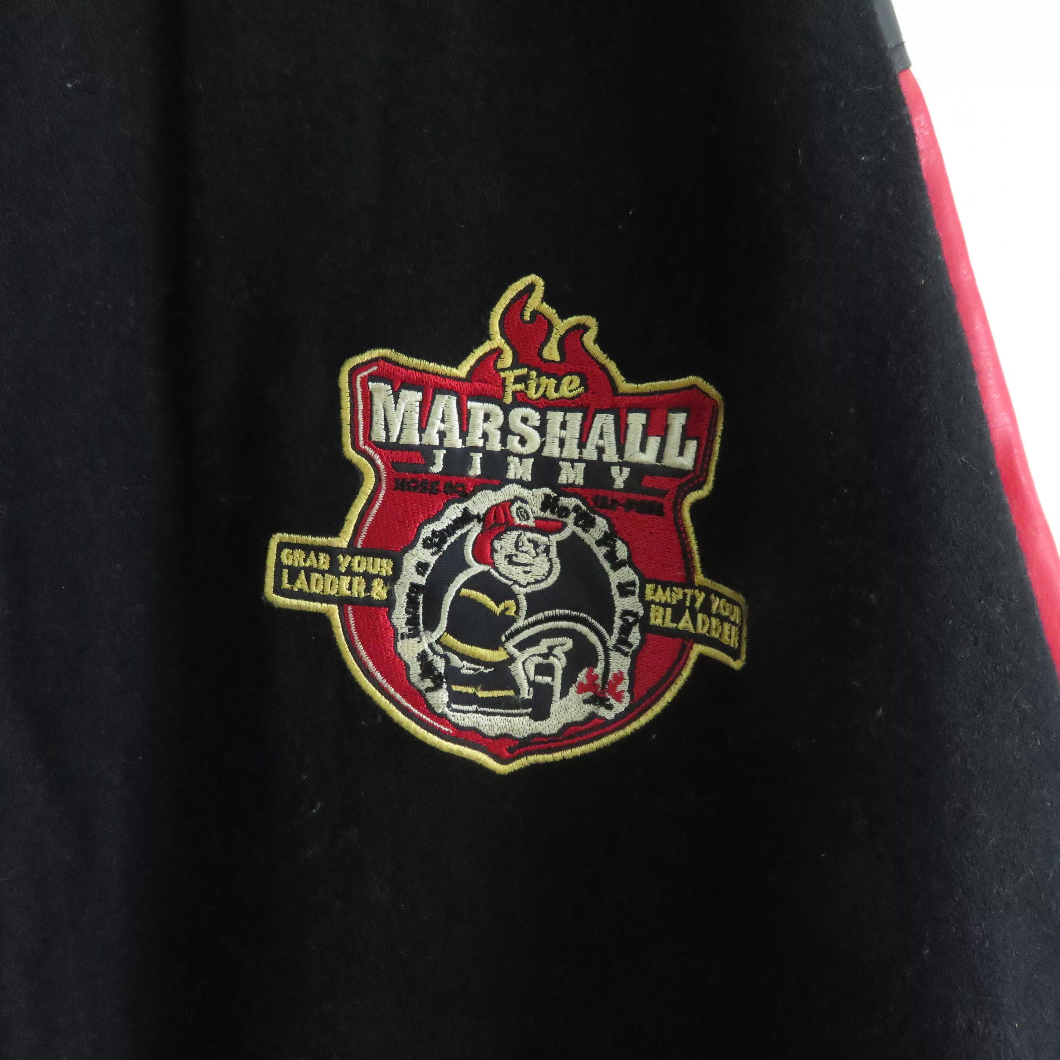 Vintage Light Jackets Vintage Marshall Embroidered Oversize Varsity Multi