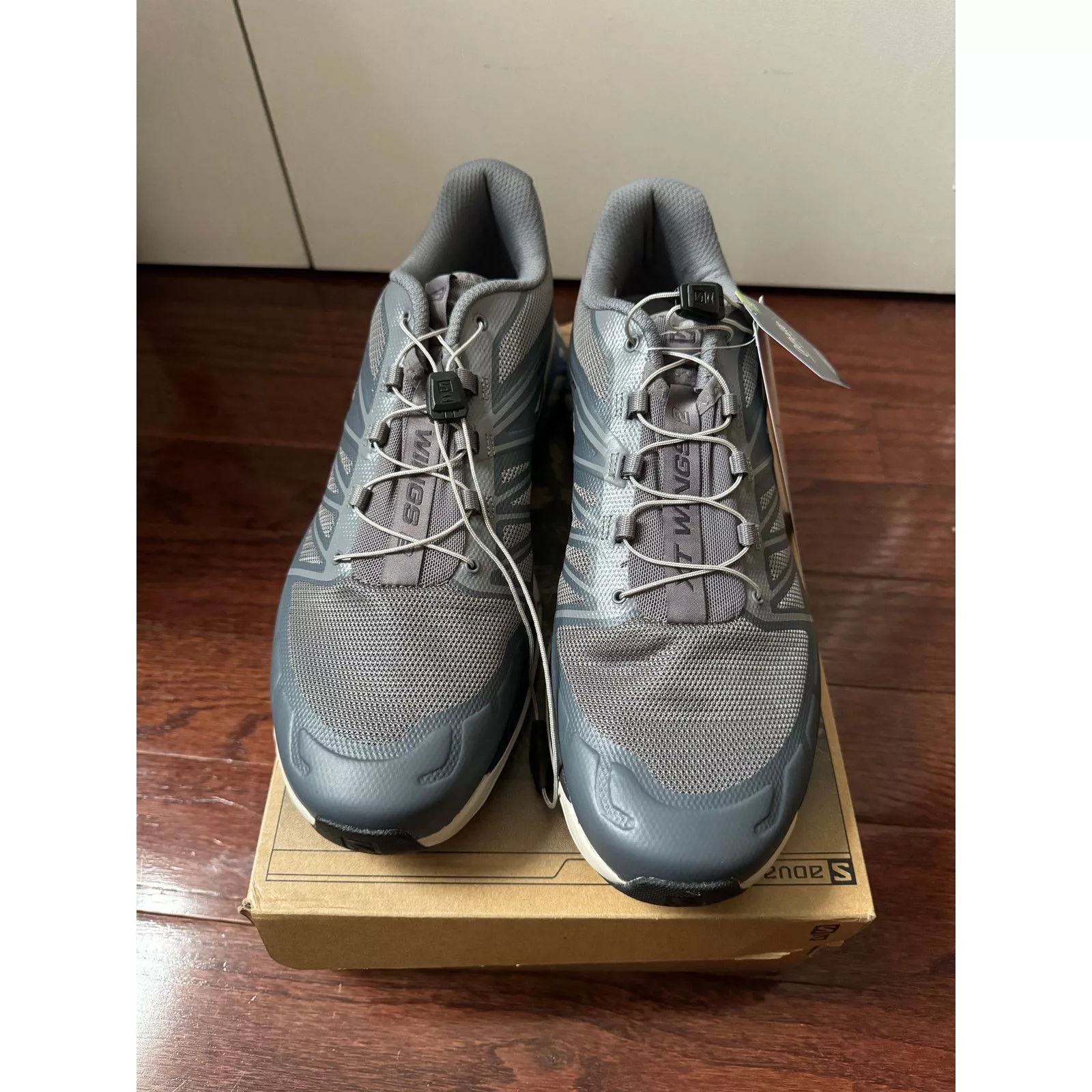 Salomon Low Top Sneakers Salomon Grey Violet XT Wings 2 ADV Blue