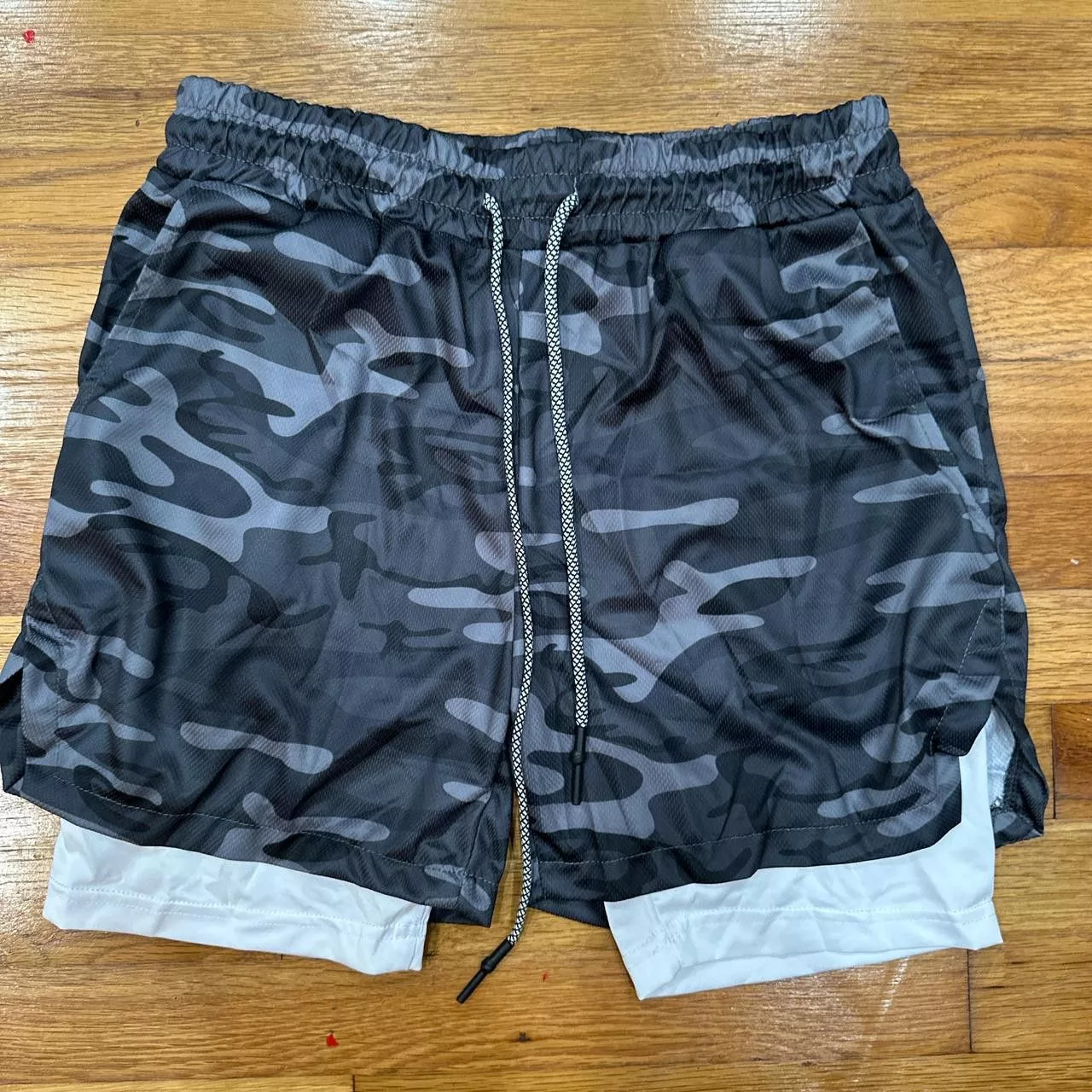 Other Shorts Other Camoflage Workout Shorts White