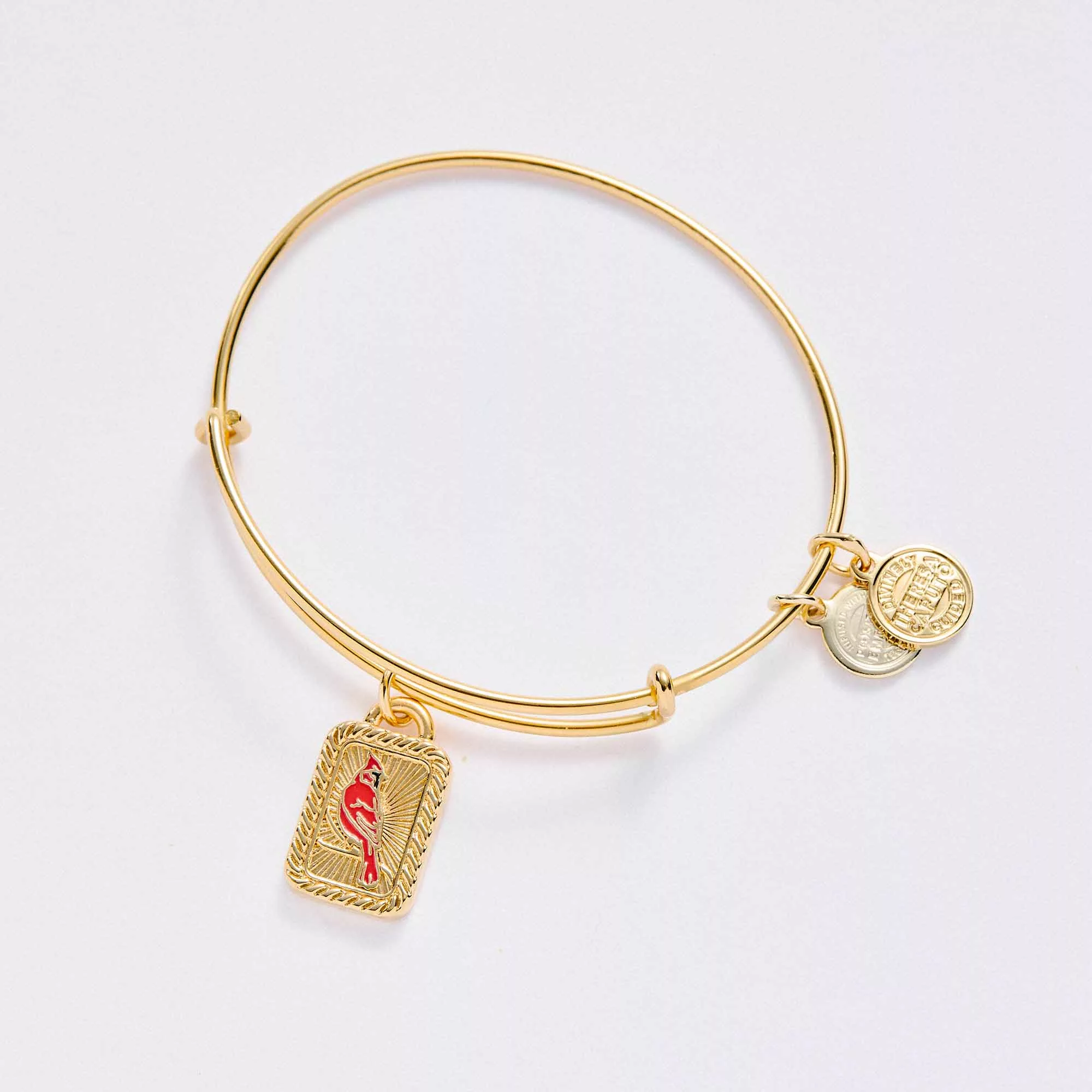 Red Cardinal Expandable Bangle