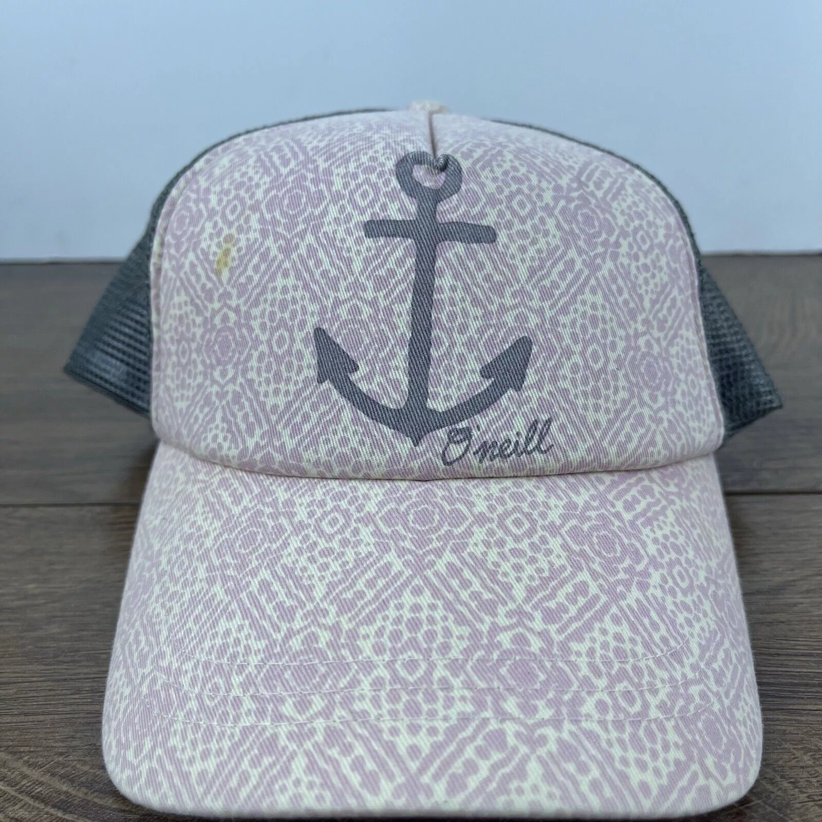 Other Hats Other O'neill Hat Anchor Snapback Hat Pink Hat Adjustable Pink Adu