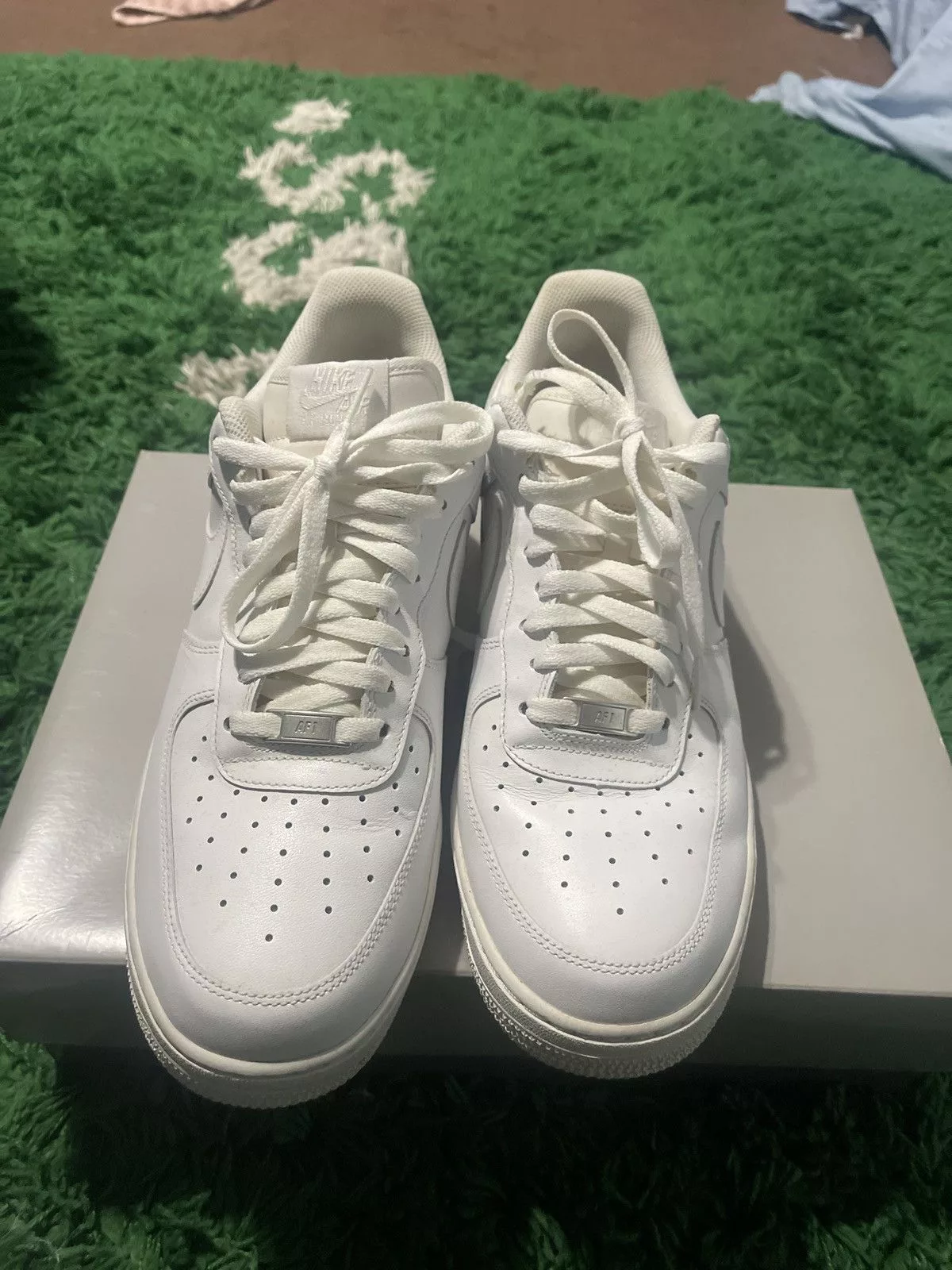 Nike Low Top Sneakers Nike Af1 White