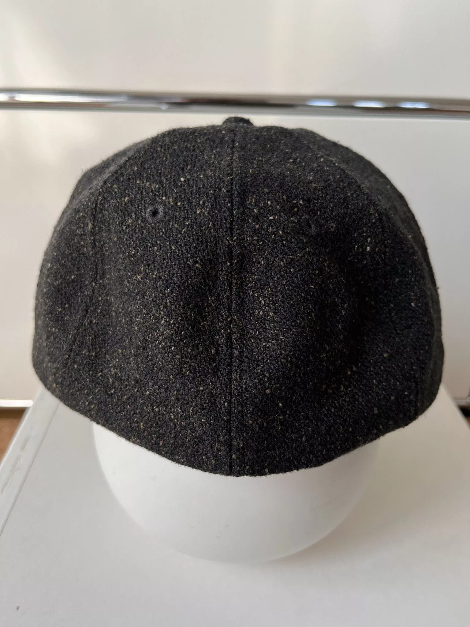 Visvim Hats Visvim visvm EXCELSIOR CAP (MELANGE WOOL) Black