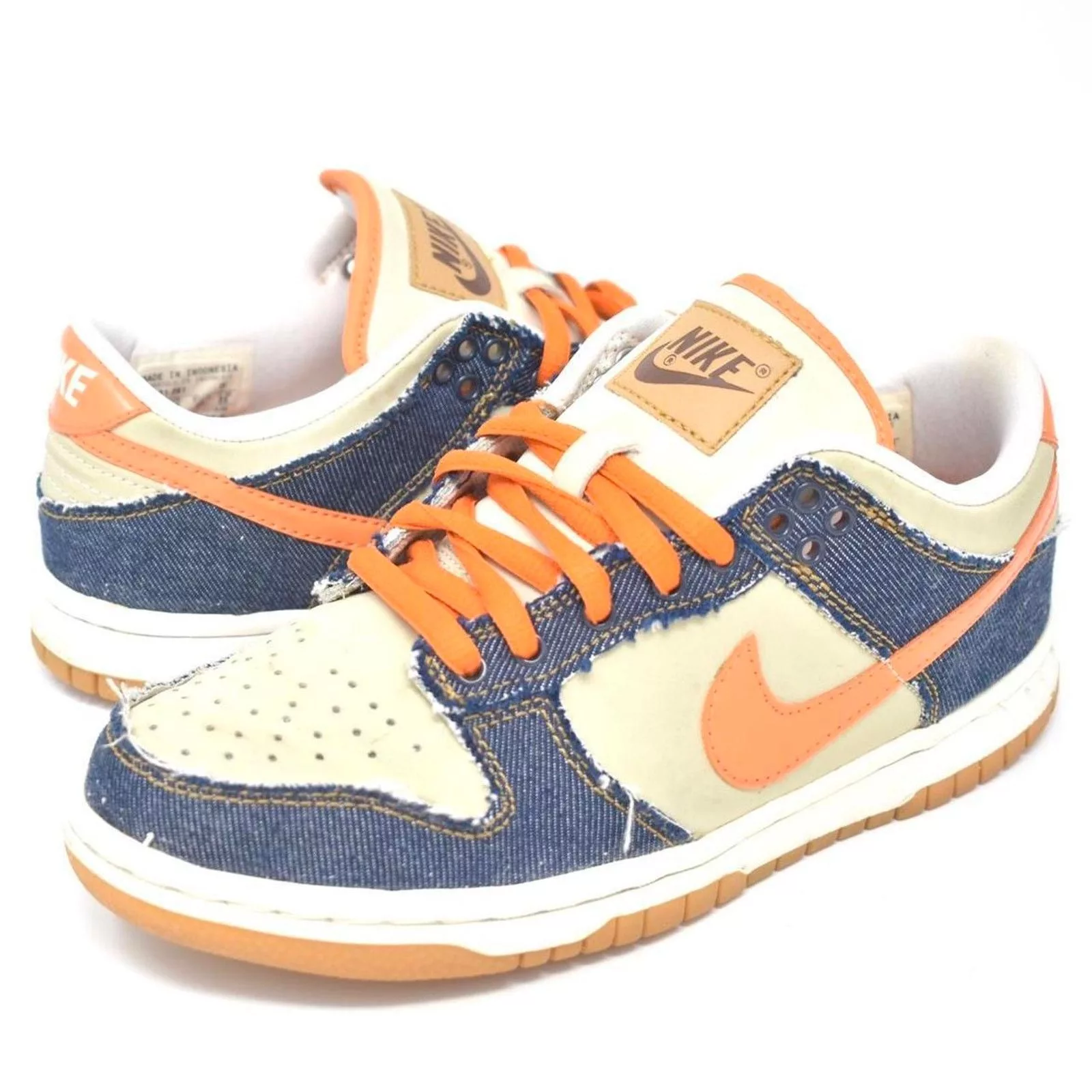 Nike Low Top Sneakers 2007 Nike Dunk Low “Orange Denim”