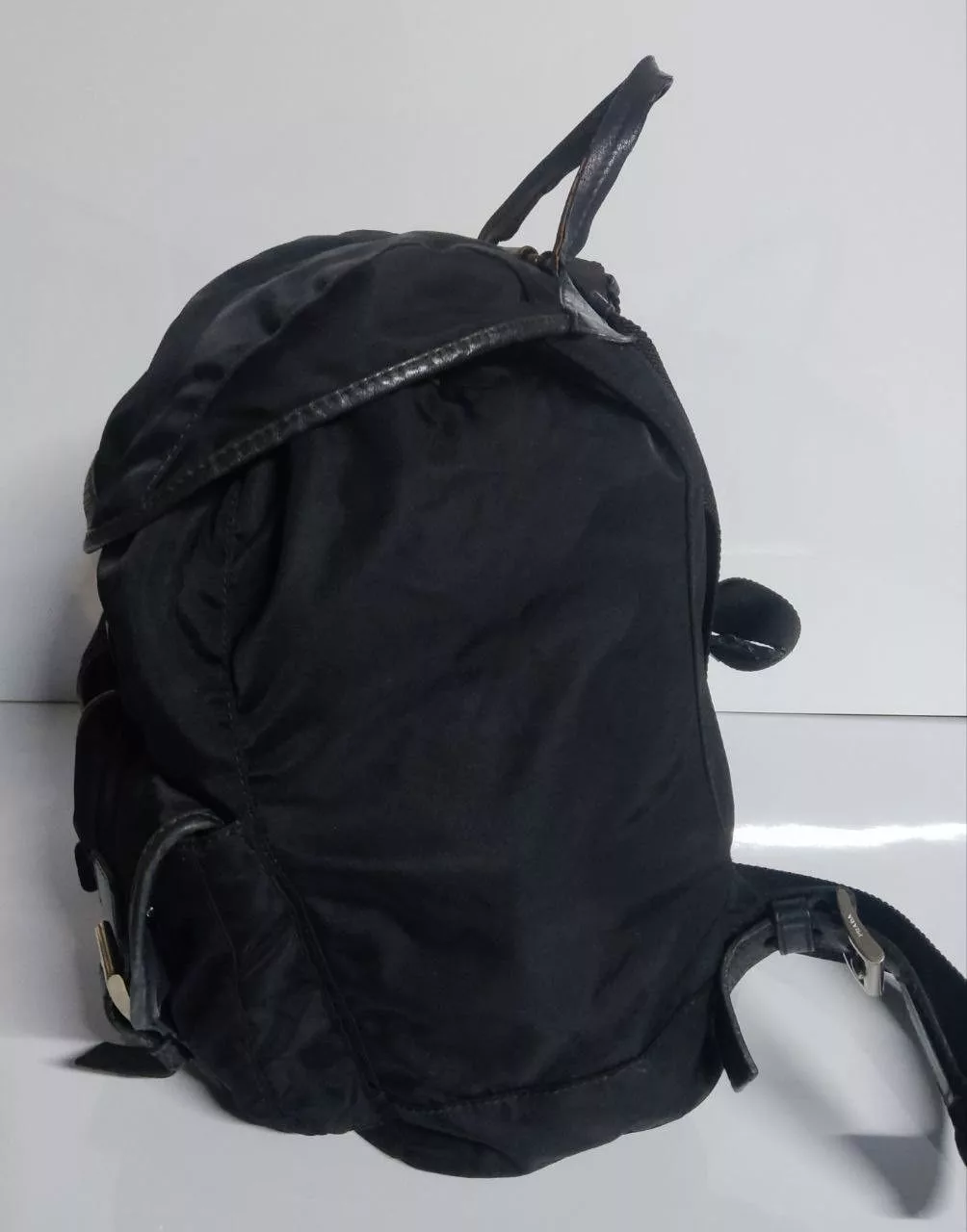 Prada Backpacks Black