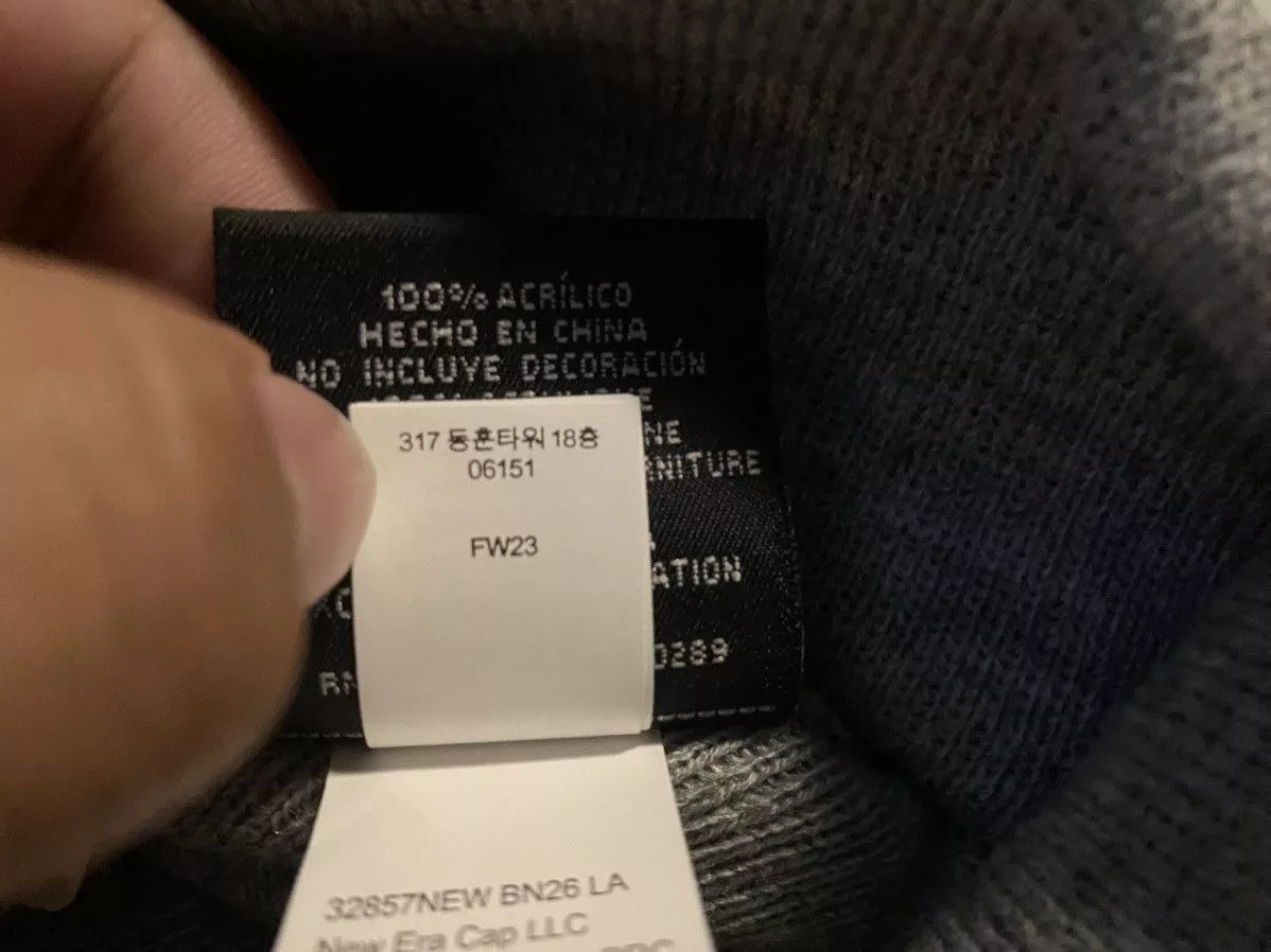 Supreme Hats Supreme FW23 Camo Box Logo Beanie Heather Gray