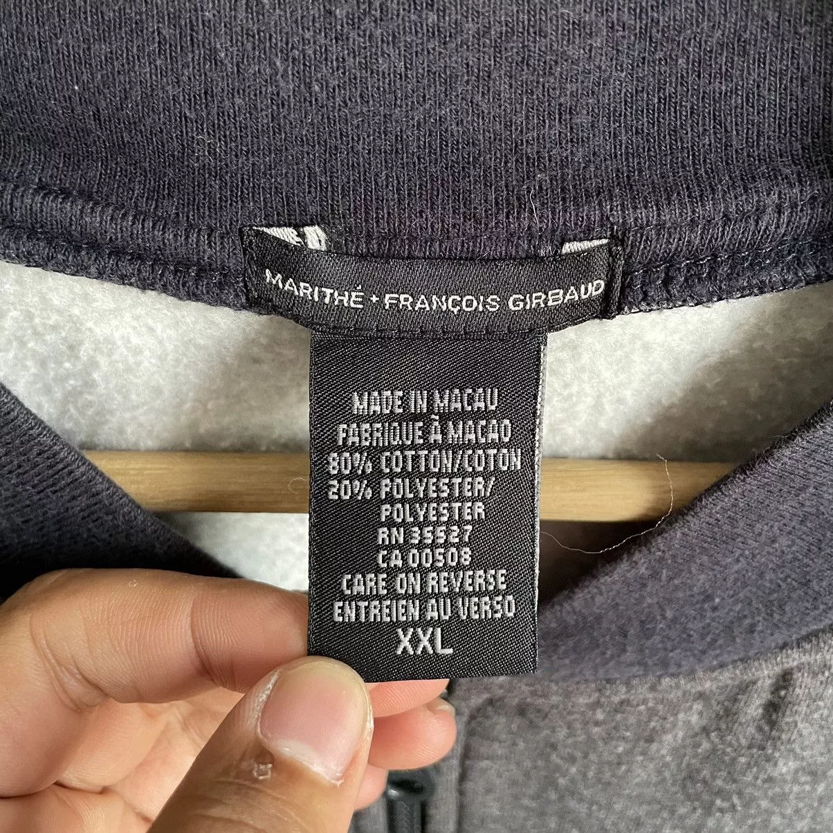 Marithe + Francois Girbaud Light Jackets Marithe + Francois Girbaud Vintage Marithe Francois Girbaud Zipper Jacket White