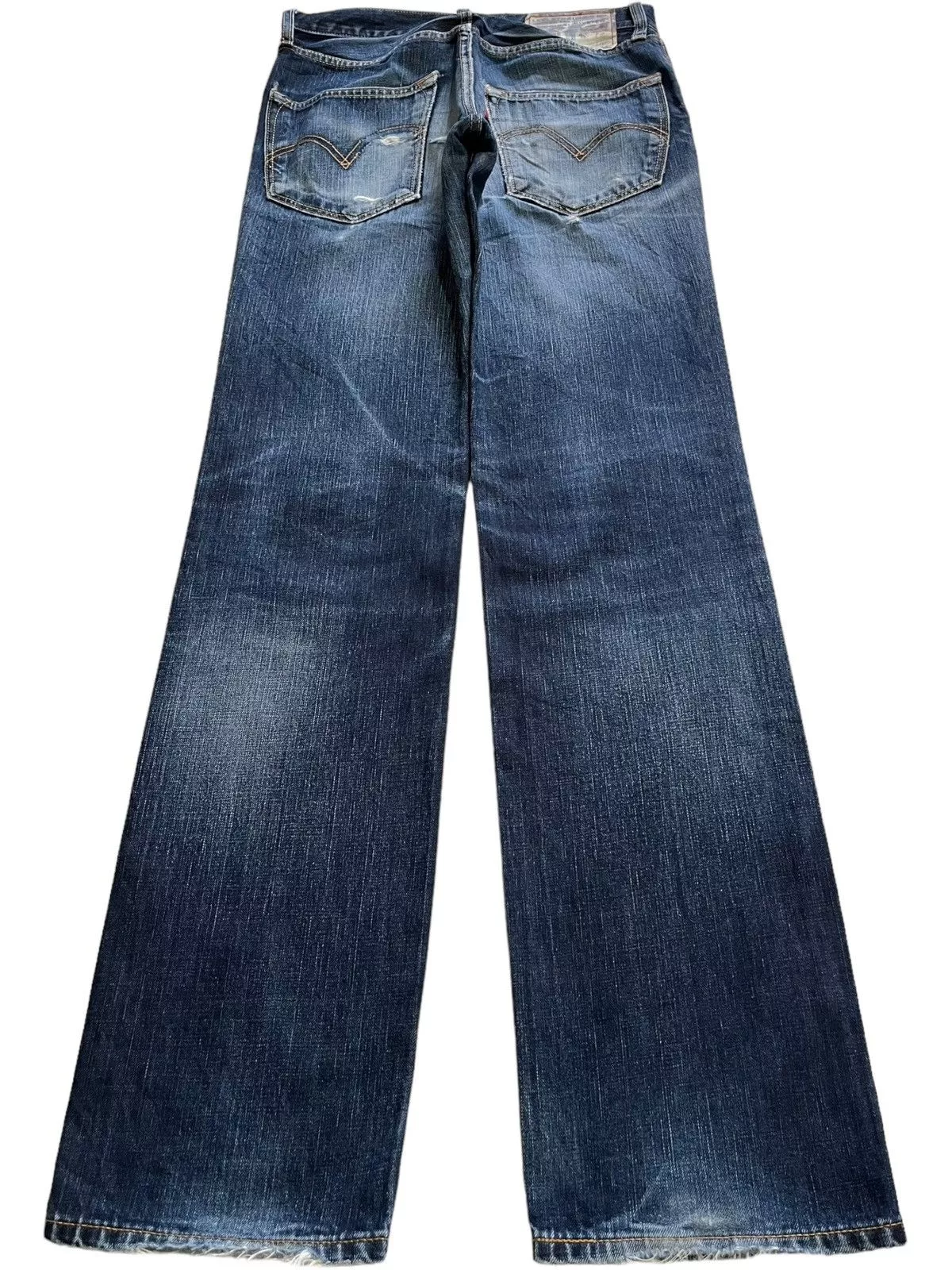 Levi's Denim Levi's × Levi's Vintage Clothing SALES 🔥 Vintage 90s Levis 602 Blue Denim Wash Distress Jean