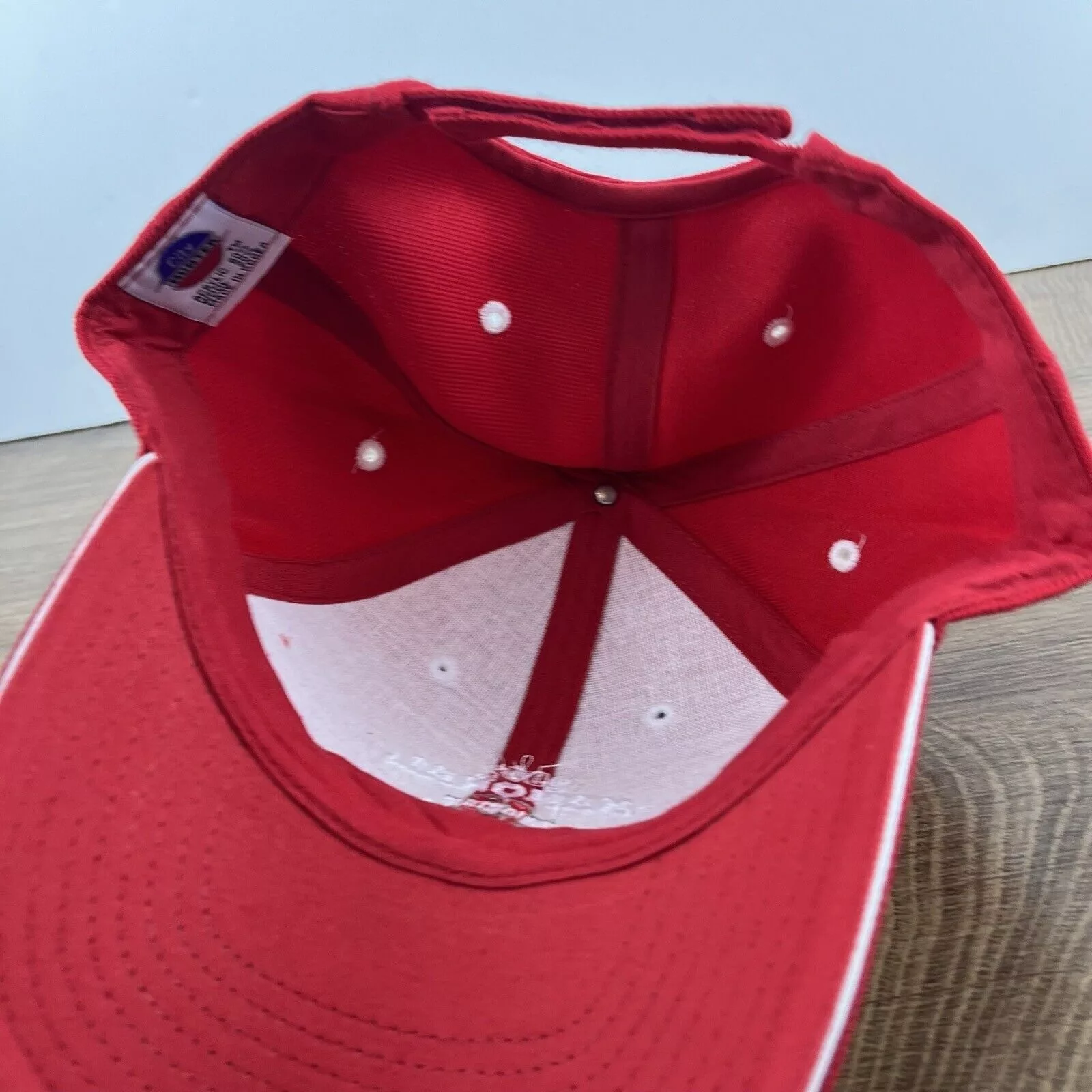 Other Hats Other Ohio State Buckeyes Hat 2002 Natioinal Champions Hat Red Adj