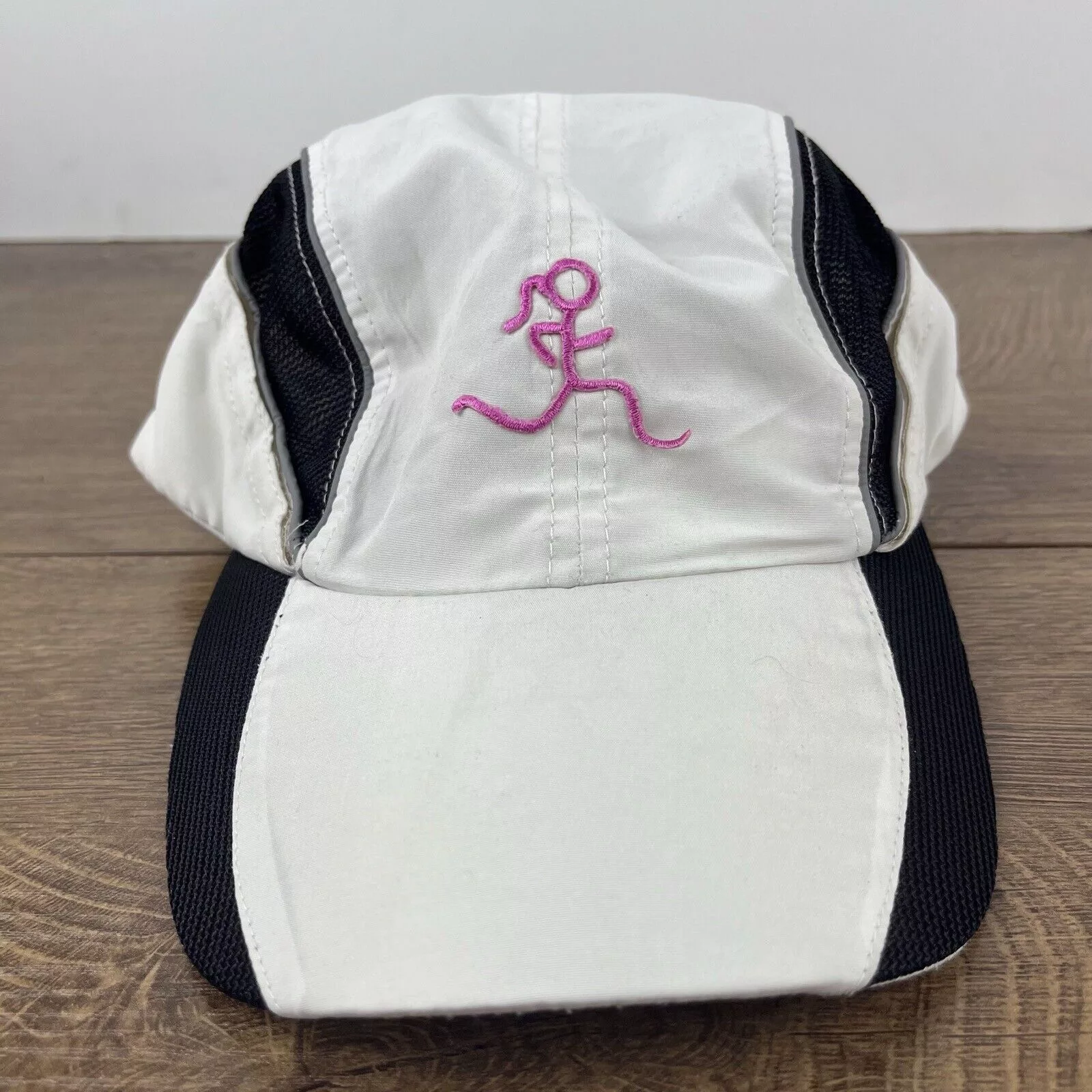 Other Hats Other Run Hat Running Runners Hat White Cap Hat Adjustable Hat Whi