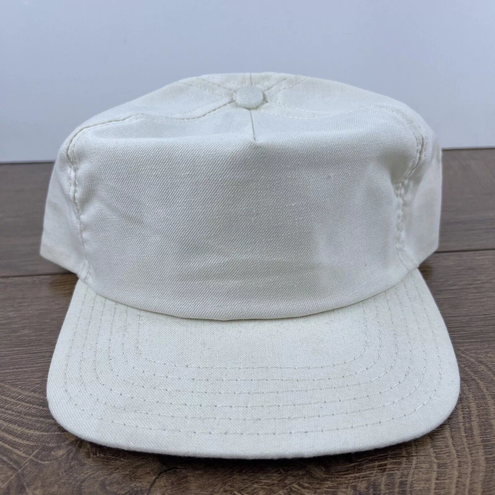 Other Hats Other Plain White Hat White Hat Plain Adjustable Snapback Adult Si