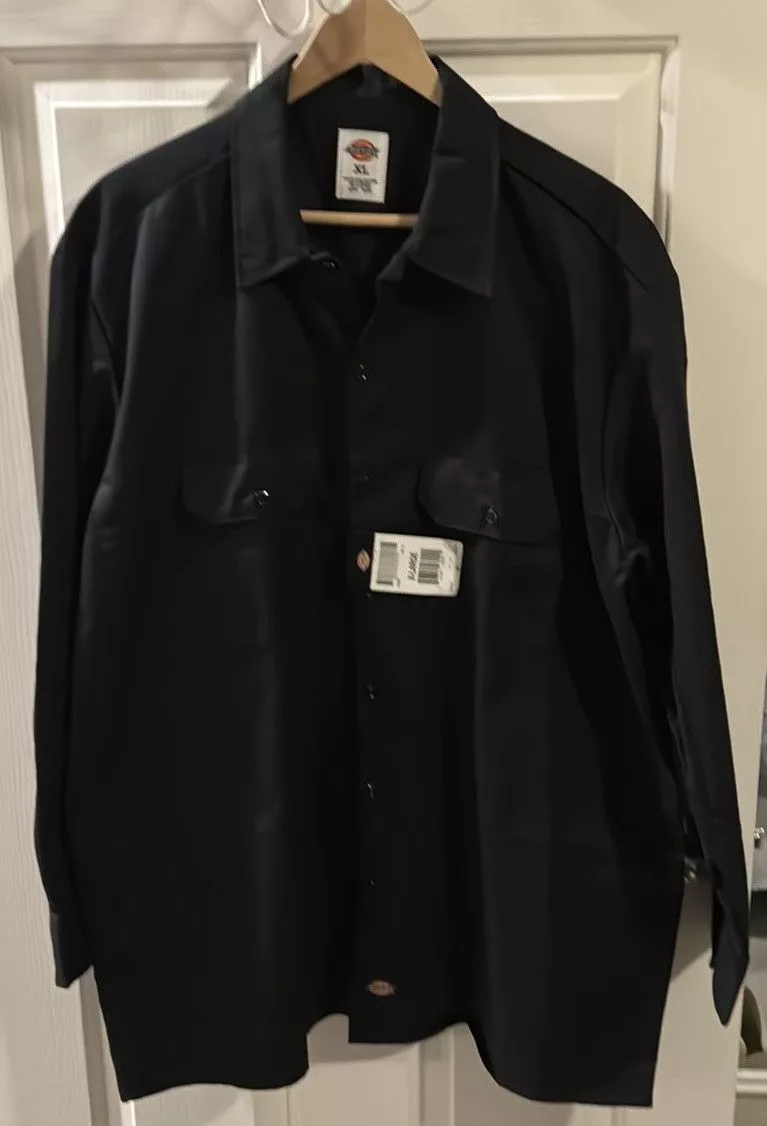 Dickies Shirts Button Ups NWT Dickies Work Shirt Black Streetwear