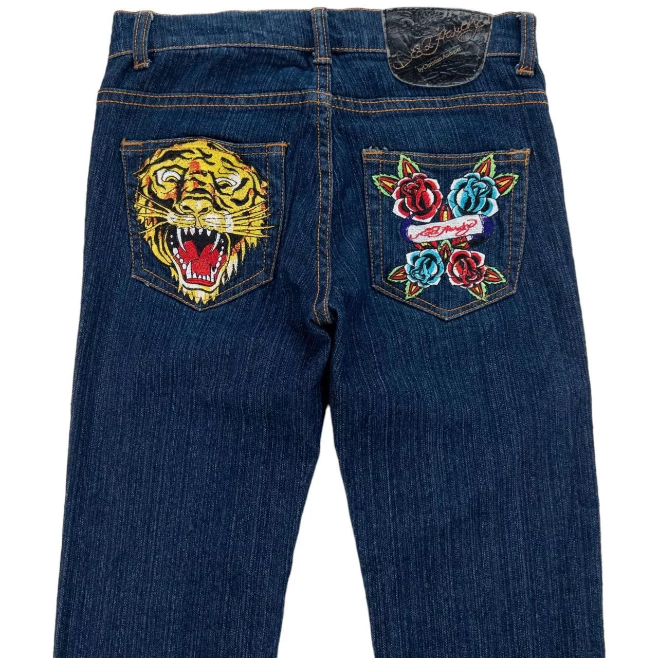 Ed Hardy Jeans Vintage Ed Hardy Stretch Denim Jeans Size Women's Size W28 Blue