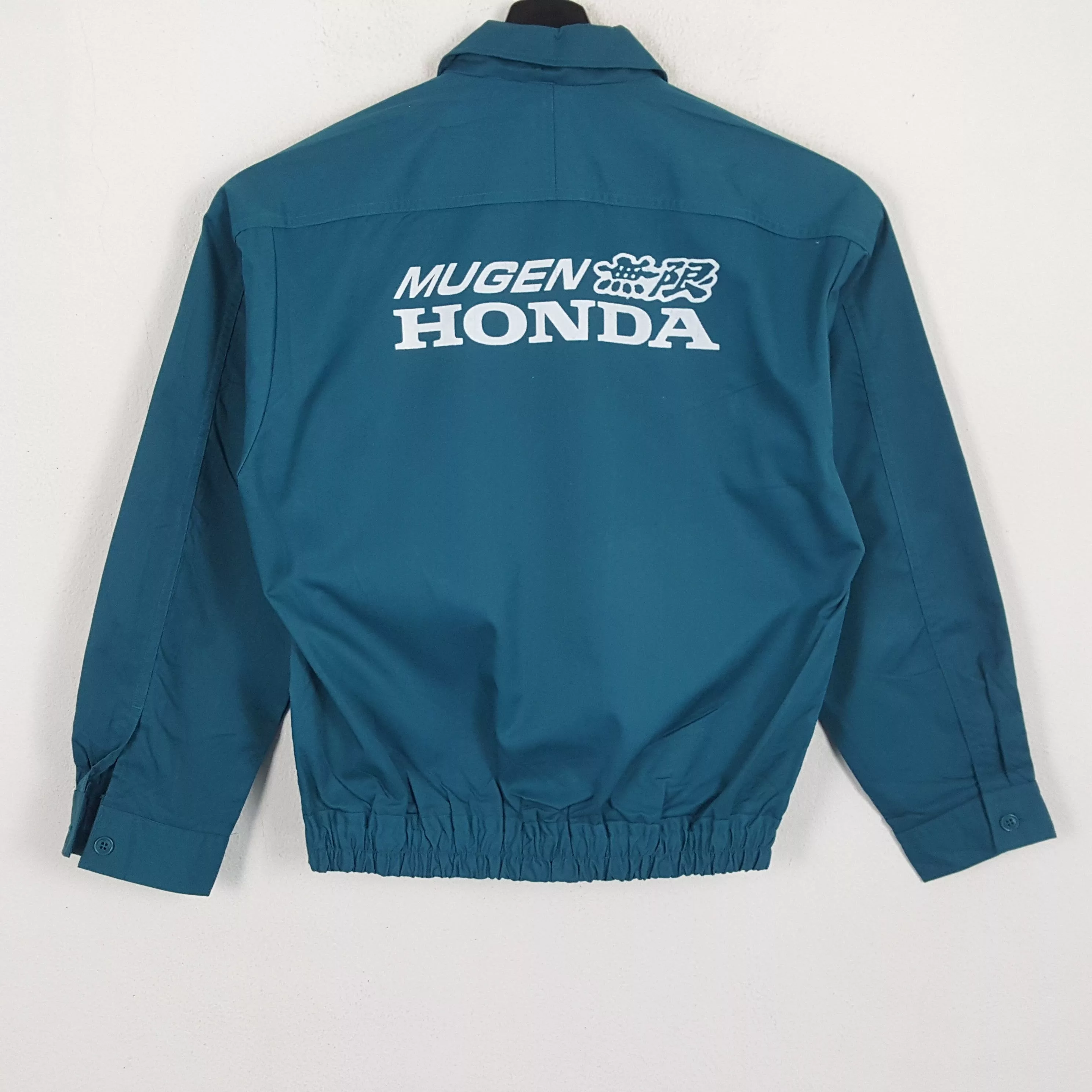 Japanese Brand Light Jackets Japanese Brand × Vintage MUGEN HONDA Japanese Motorsports Racing Custom Jacket Green