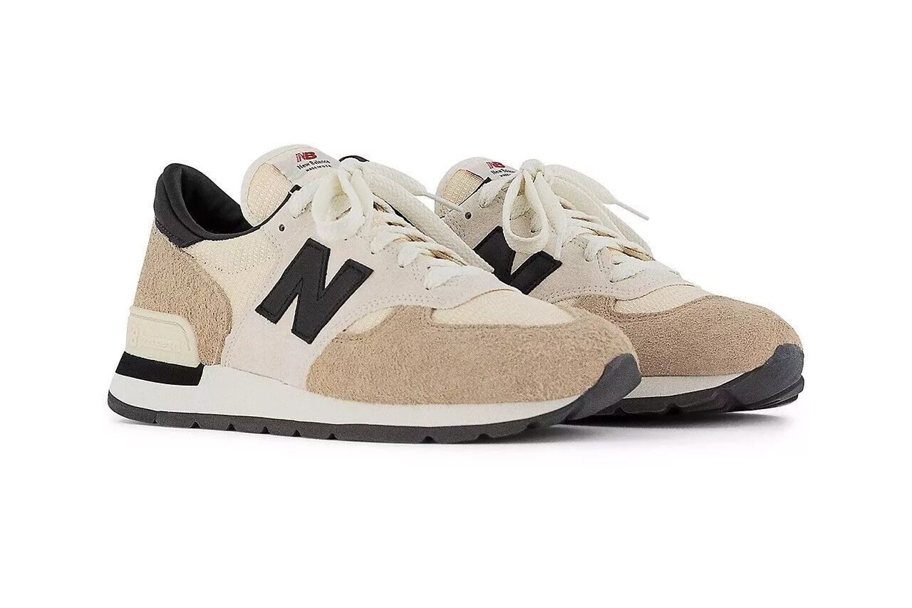 New Balance Low Top Sneakers New Balance MADE in USA 990v1 Shoes Macadamia Teddy Santis Multi