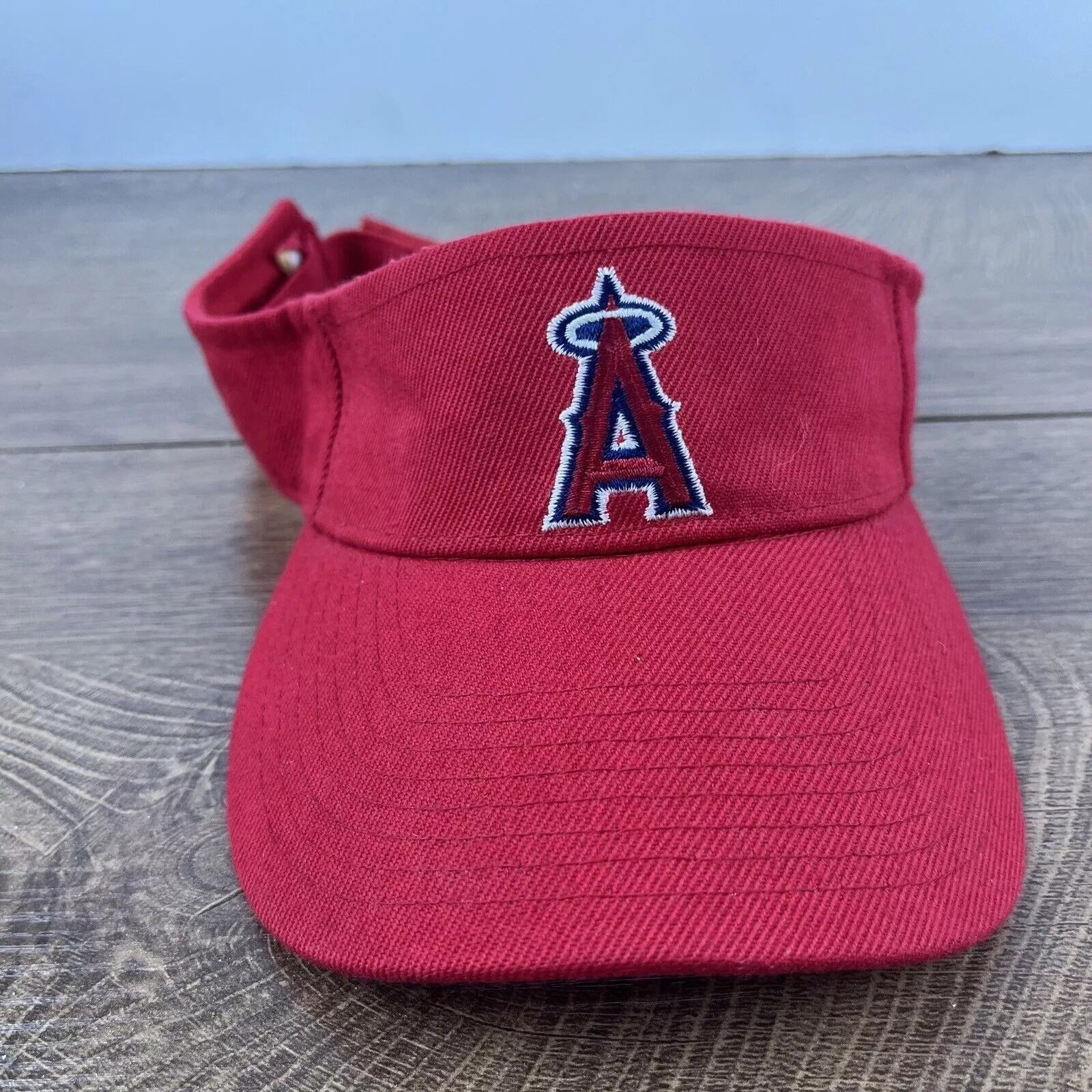 Other Hats Other Los Angeles Angels Visor LA Hat Red Cap Adjustable Hat Red A