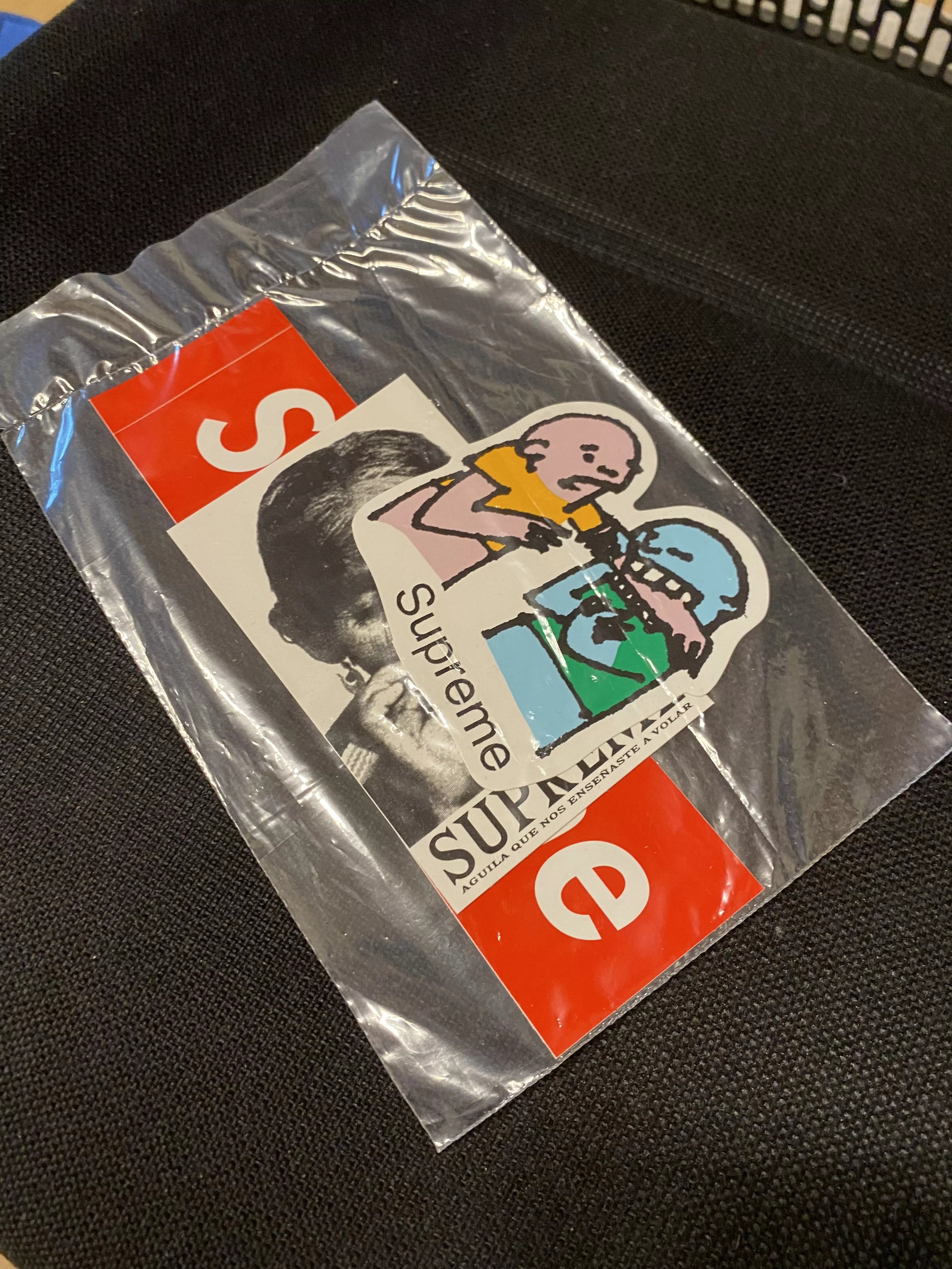 Supreme Miscellaneous Supreme Sticker pack Red