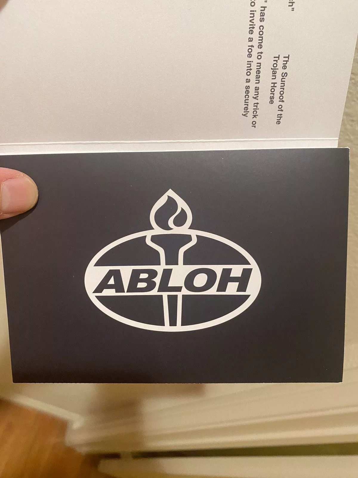 Off-White Miscellaneous Off-White × Virgil Abloh Virgil Abloh Off White Postcards Figures of Speech Black