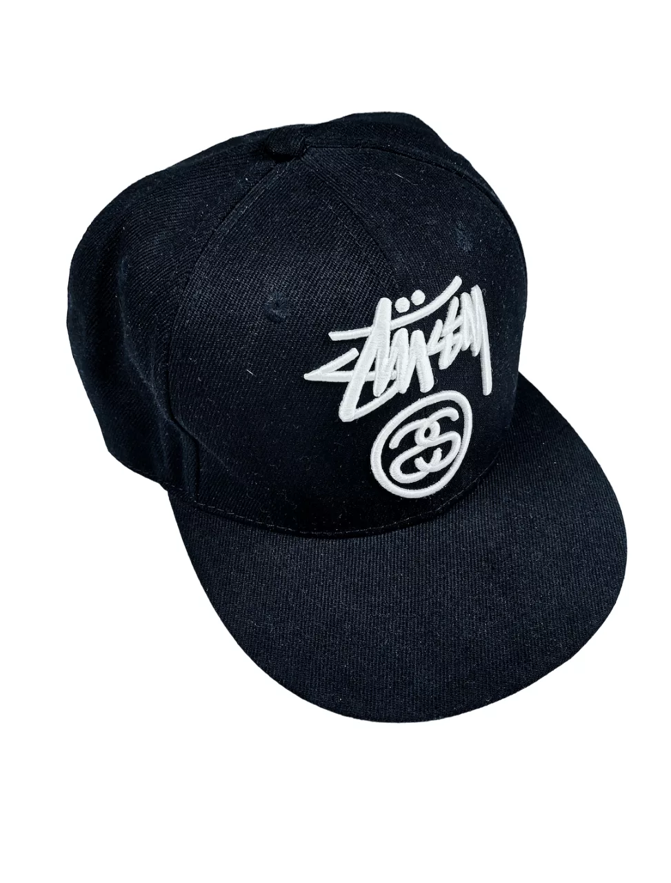 Stussy Hats Vintage Stussy Snapback Cap Black