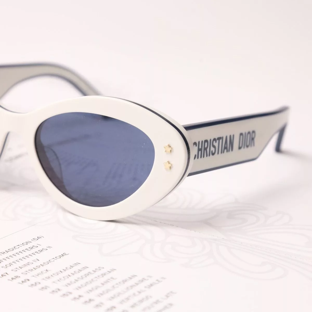 Dior Sunglasses DIOR DIORPACIFIC B1U SUNGLASSES White