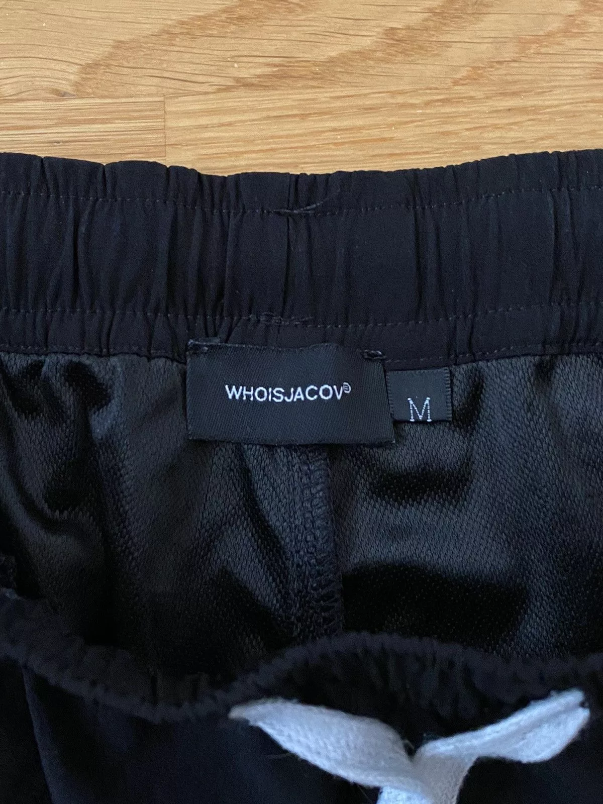 jacov Sweatpants Joggers jacov Reflective shell pants Black