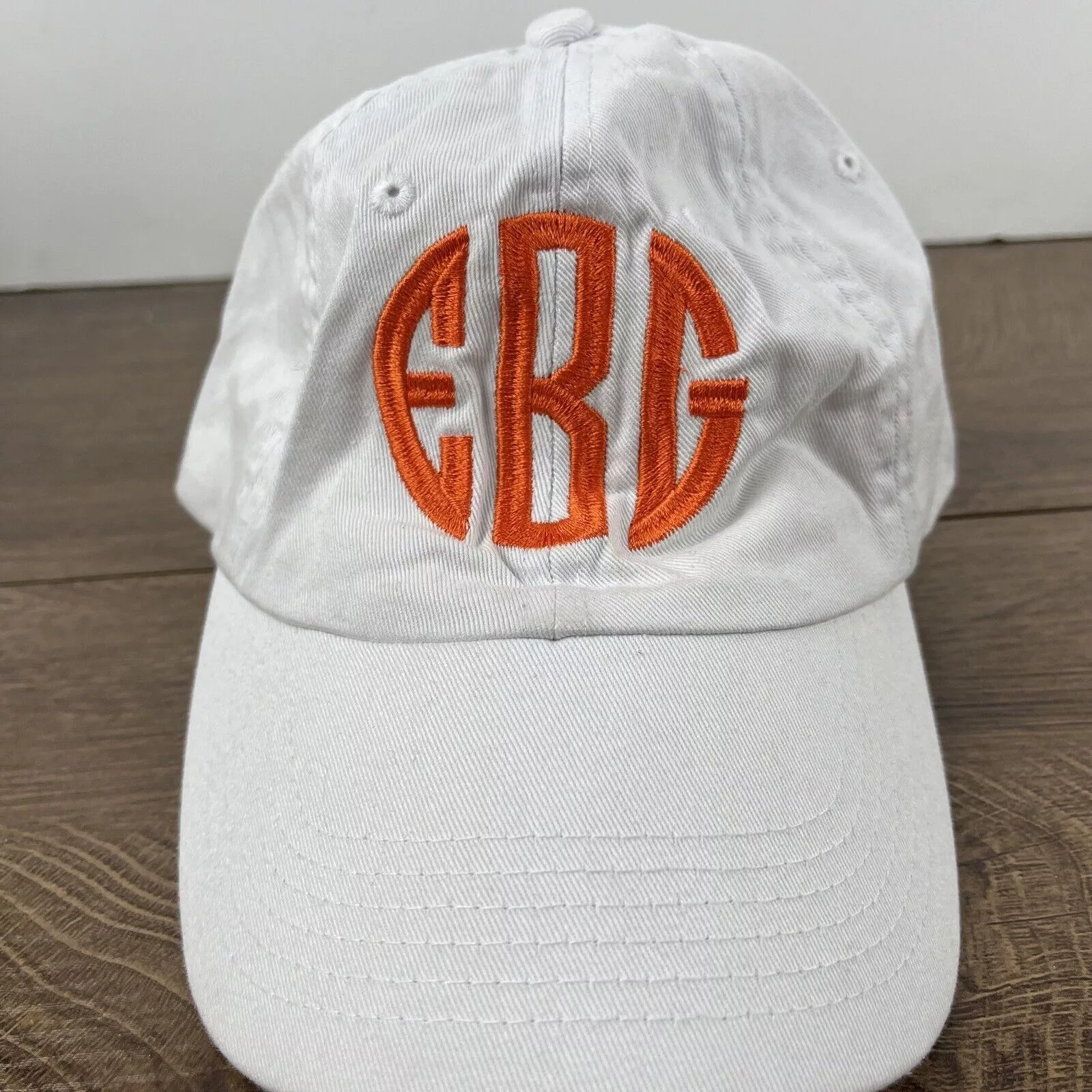 Other Hats Other EBG Hat EBG Baseball Hat White Hat Adjustable White Adult Si