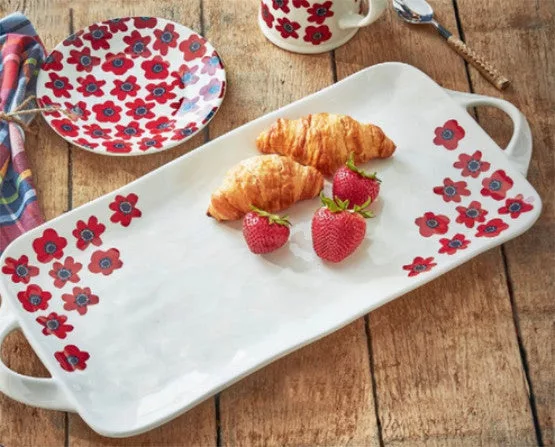 Multi Happy Flower Platter
