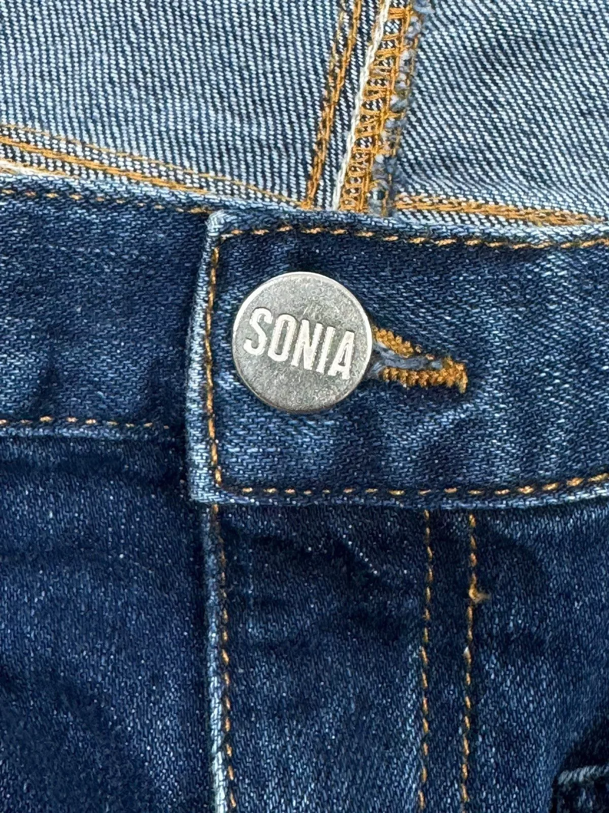 Sonia Rykiel Jeans Sonia Rykiel Bootcut Jeans Embroidered Logo size 36 Blue