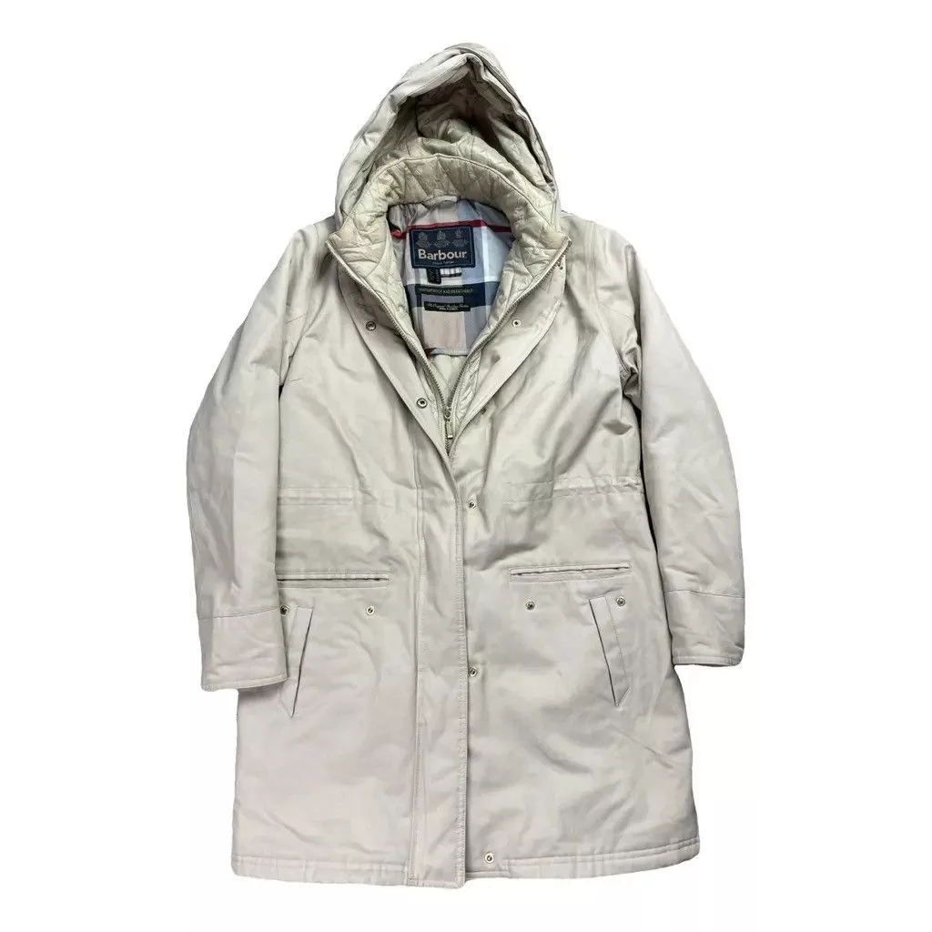 Barbour Coats Barbour coat puffer Size: 40 fit M/L Beige