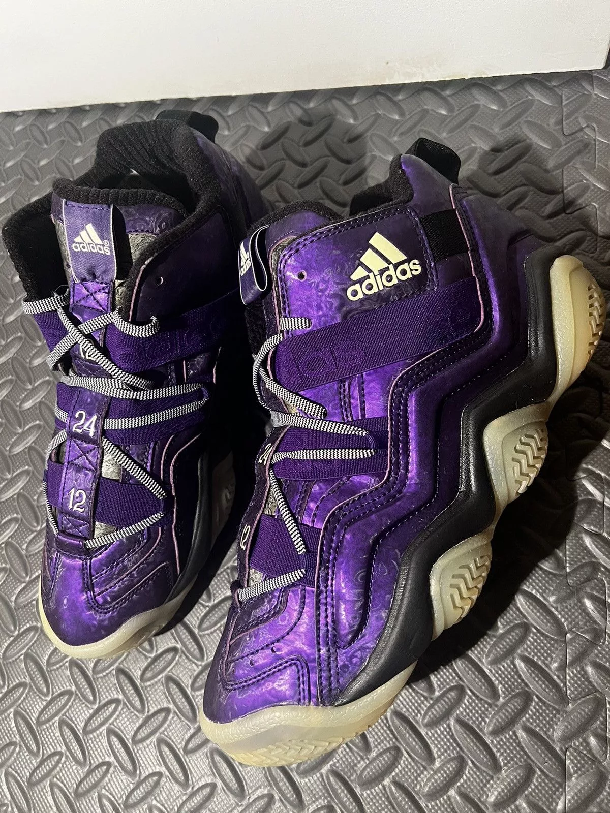 Adidas Hi Top Sneakers adidas Top Ten 2000 Nightmare Before Christmas size 11.5 Purple