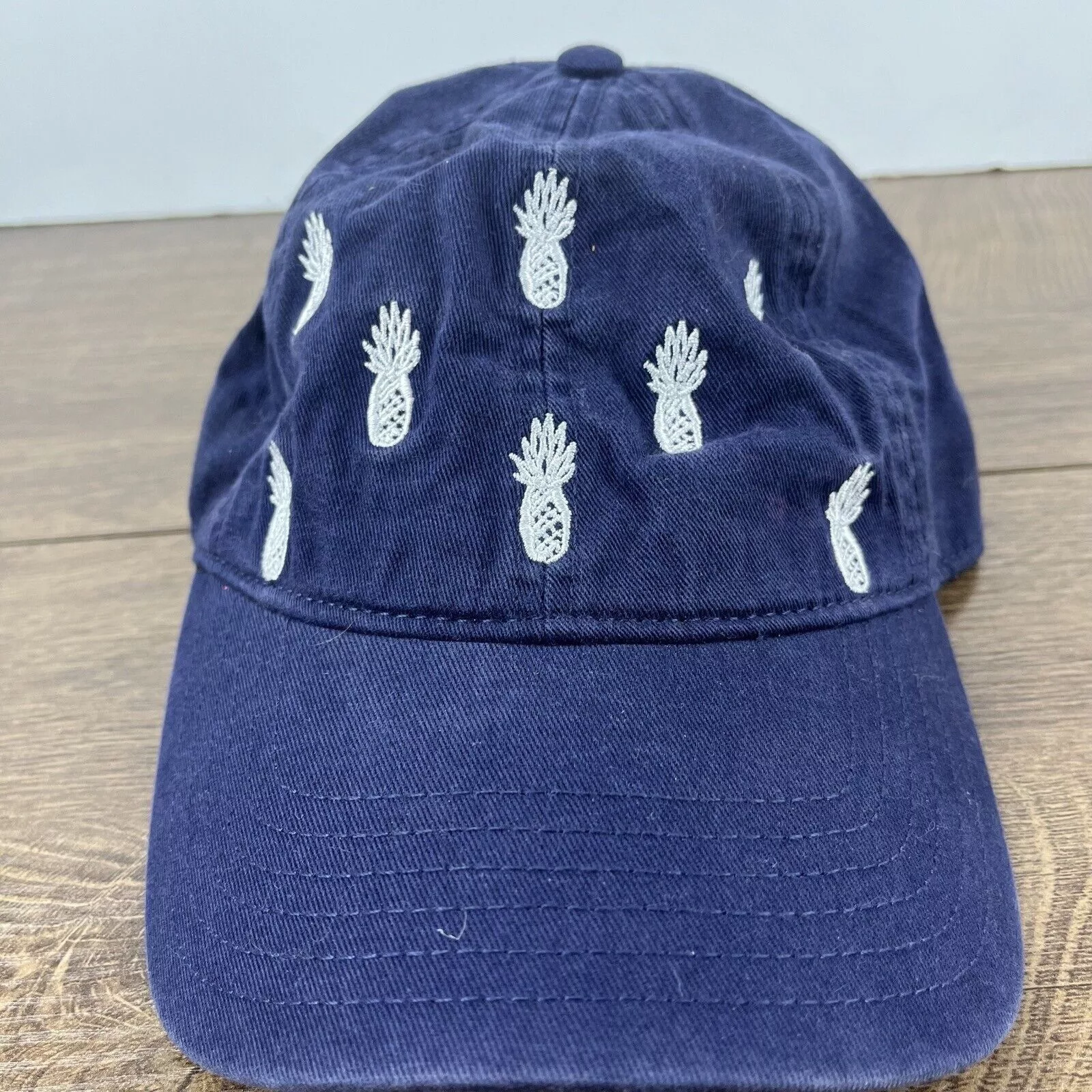 Other Hats Other Pineapple Hat Blue Pineapple Adjustable Hat Blue Adjustable