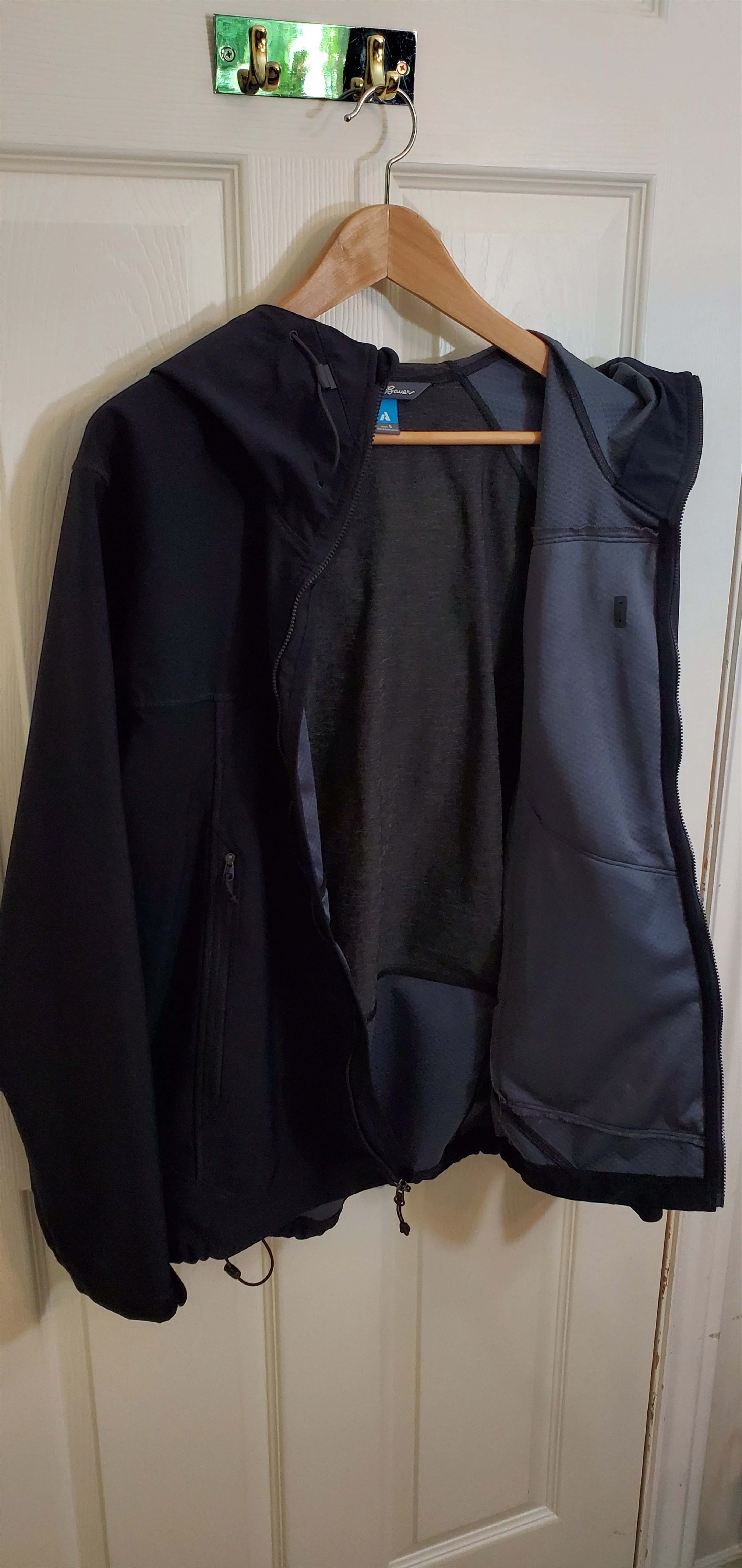 Eddie Bauer Raincoats Eddie Bauer Black Raincoat Size SM
