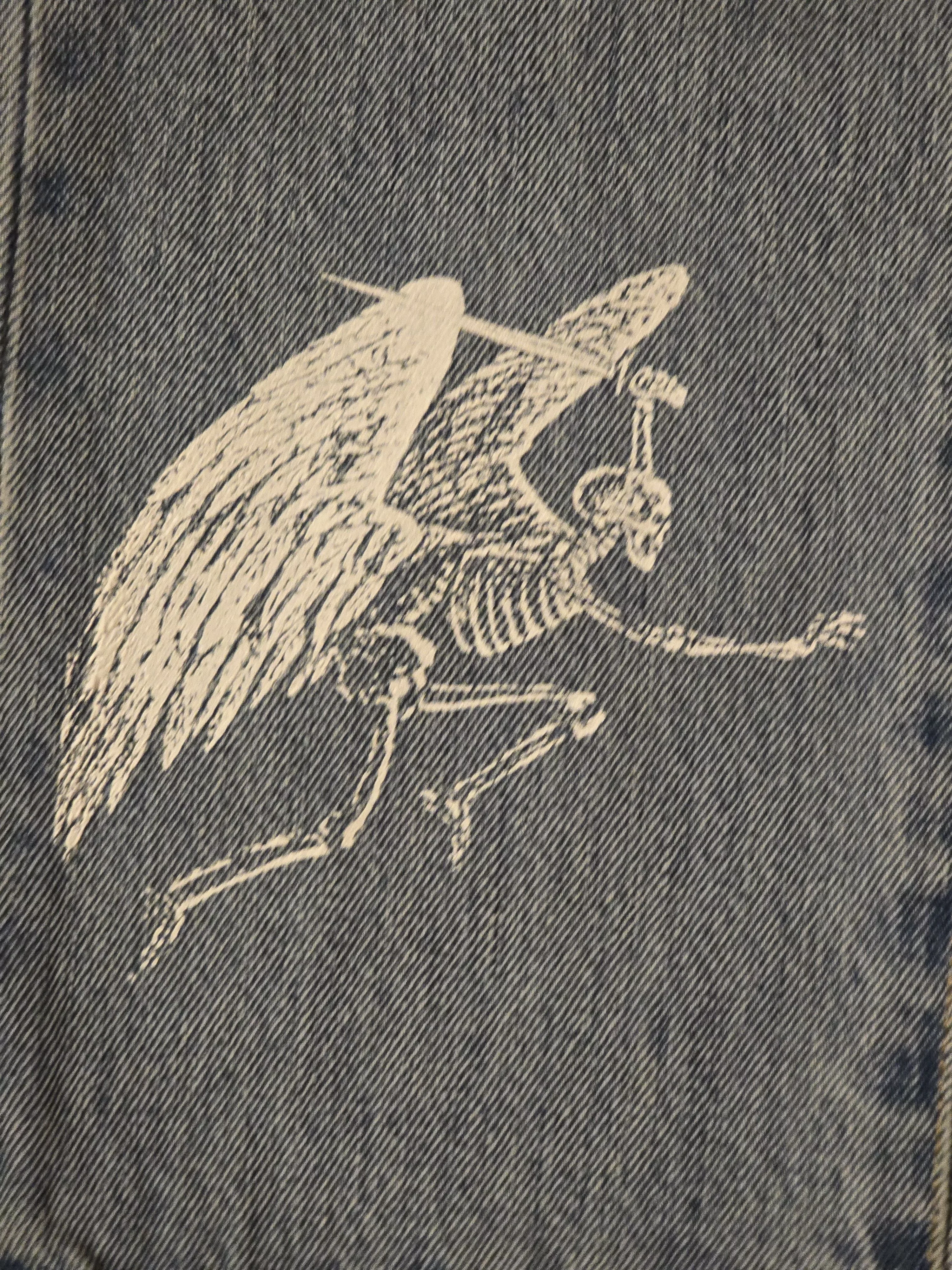 Levi's Denim Levi's × Revenge Revenge Skeleton Denim Jeans Blue