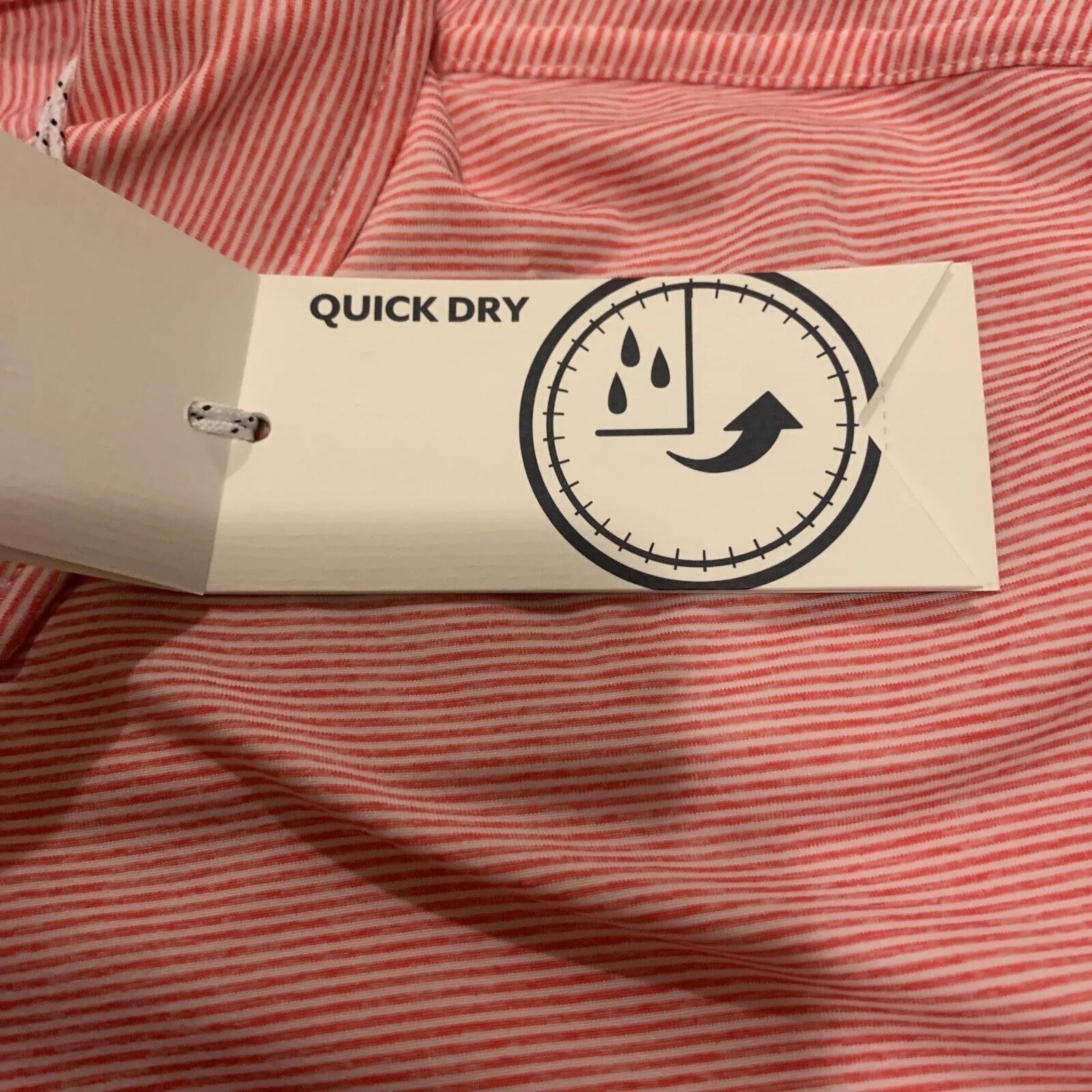 Vineyard Vines Polos Vineyard Vines Polo Shirt Mens Large Performance Red Striped