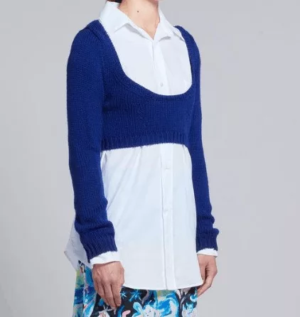 Marni Sweaters Marni o1srvl11e0624 Crewneck in Blue