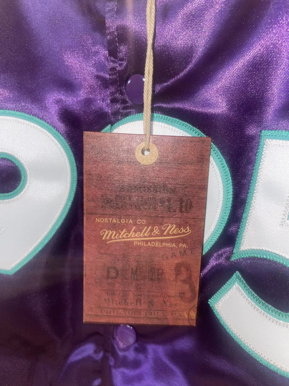 Mitchell & Ness Light Jackets Mitchell & Ness 1995 All Star jacket Purple