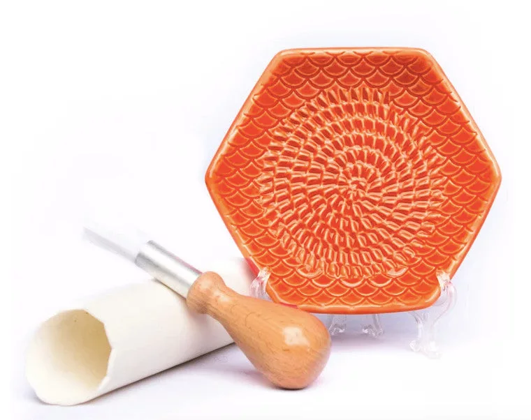 Orange Grate Plate