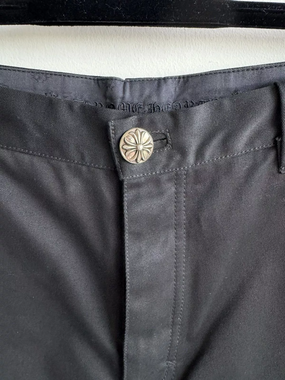 Chrome Hearts Shorts CHROME HEARTS CARPENTER SHORTS Black