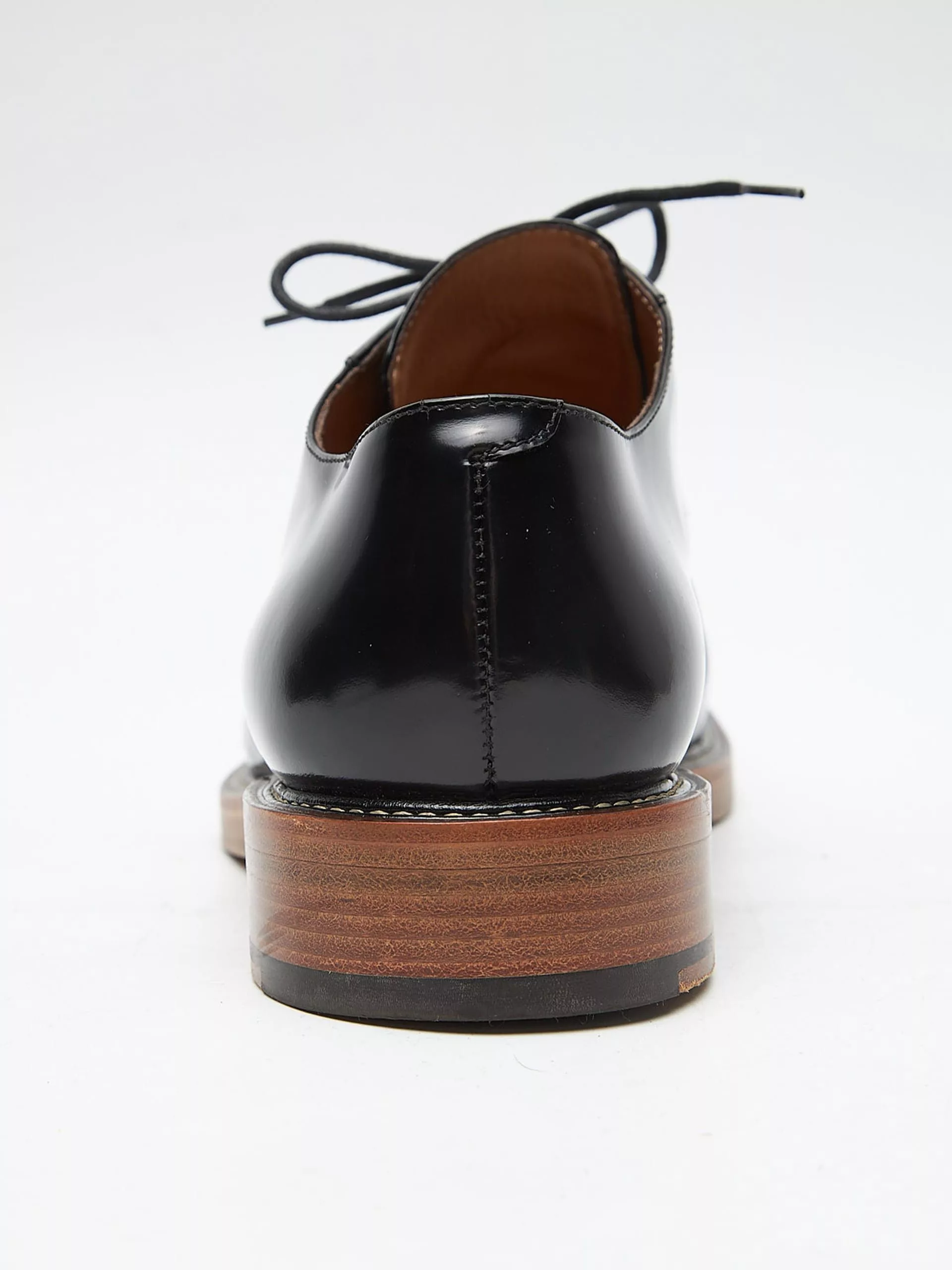 Dries Van Noten Boots Dries Van Noten Black And Brown Sole Derby Boots
