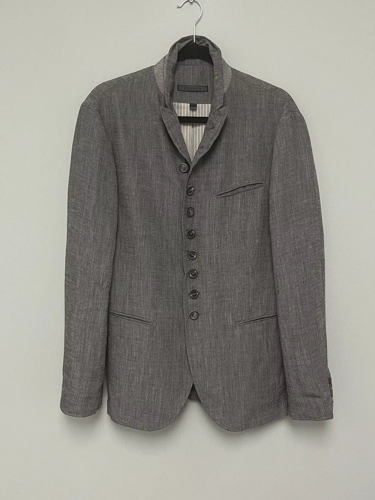 John Varvatos Light Jackets John Varvatos Multibutton jacket 50 Gray