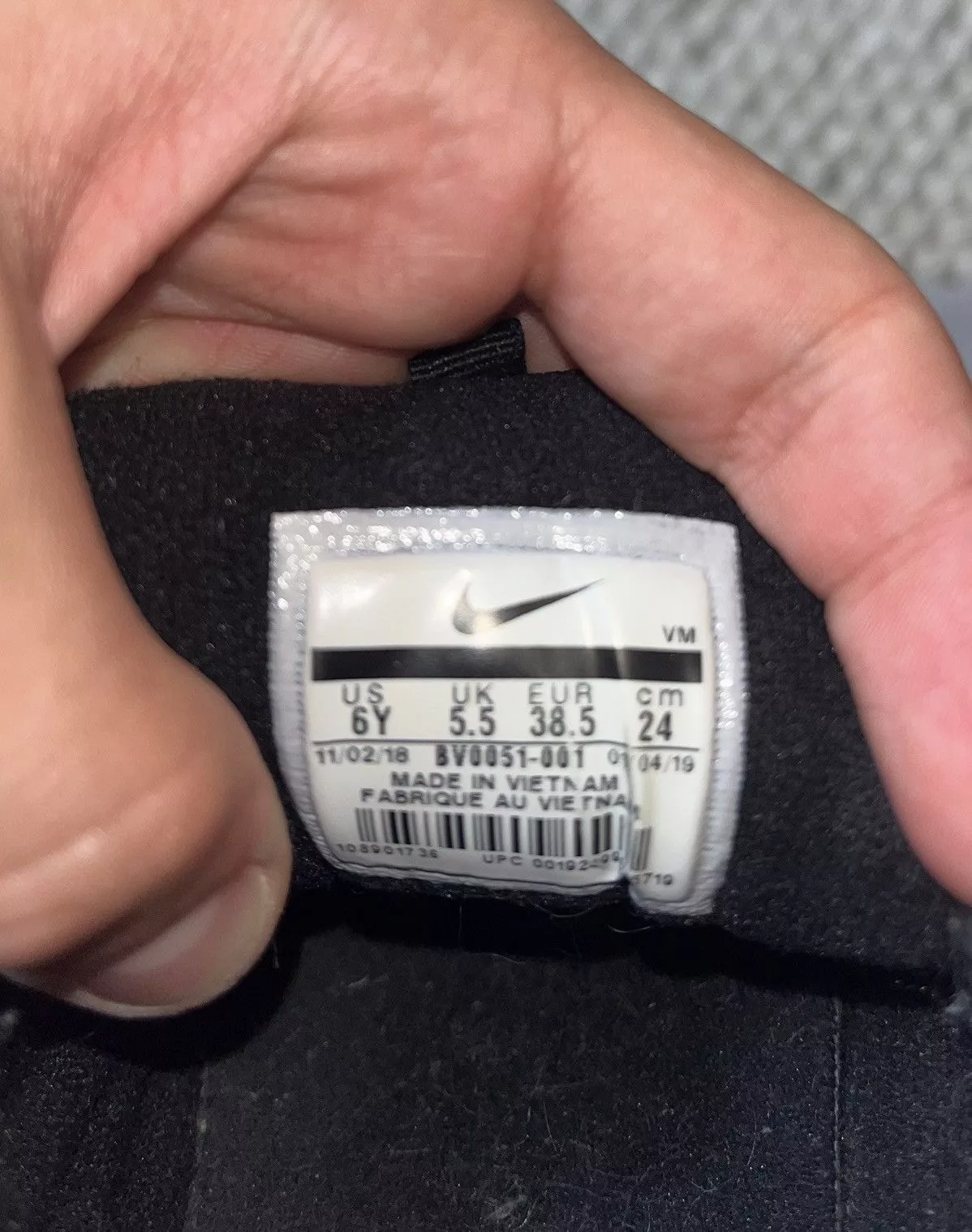 Nike Low Top Sneakers Black Nike Air Max