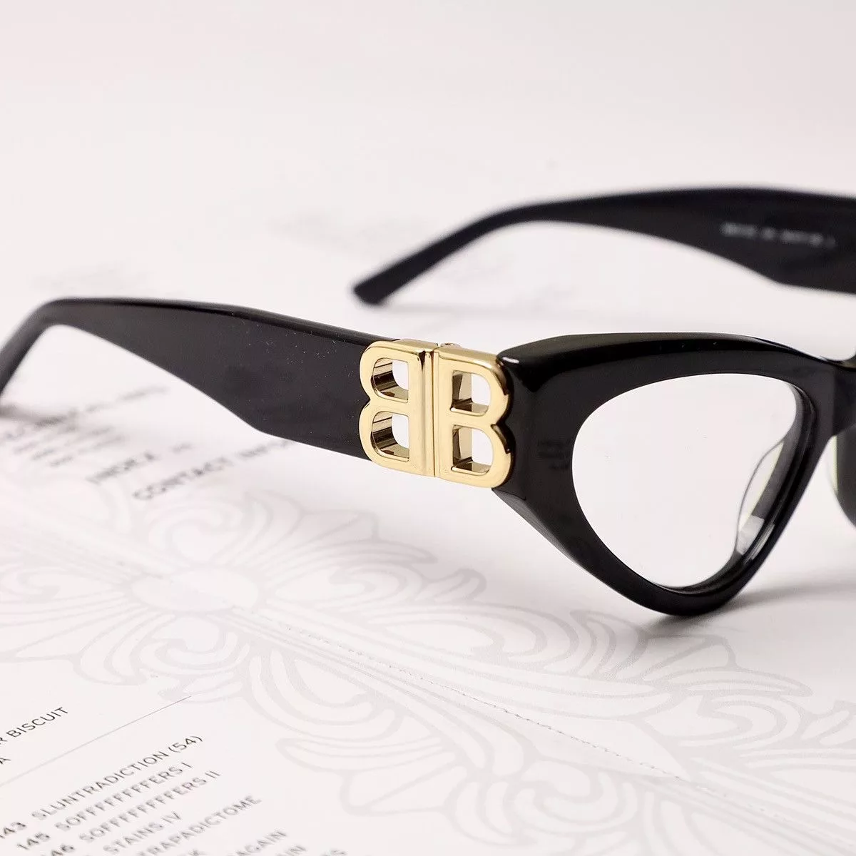 Balenciaga Glasses BALENCIAGA BB0313O GLASSES Black