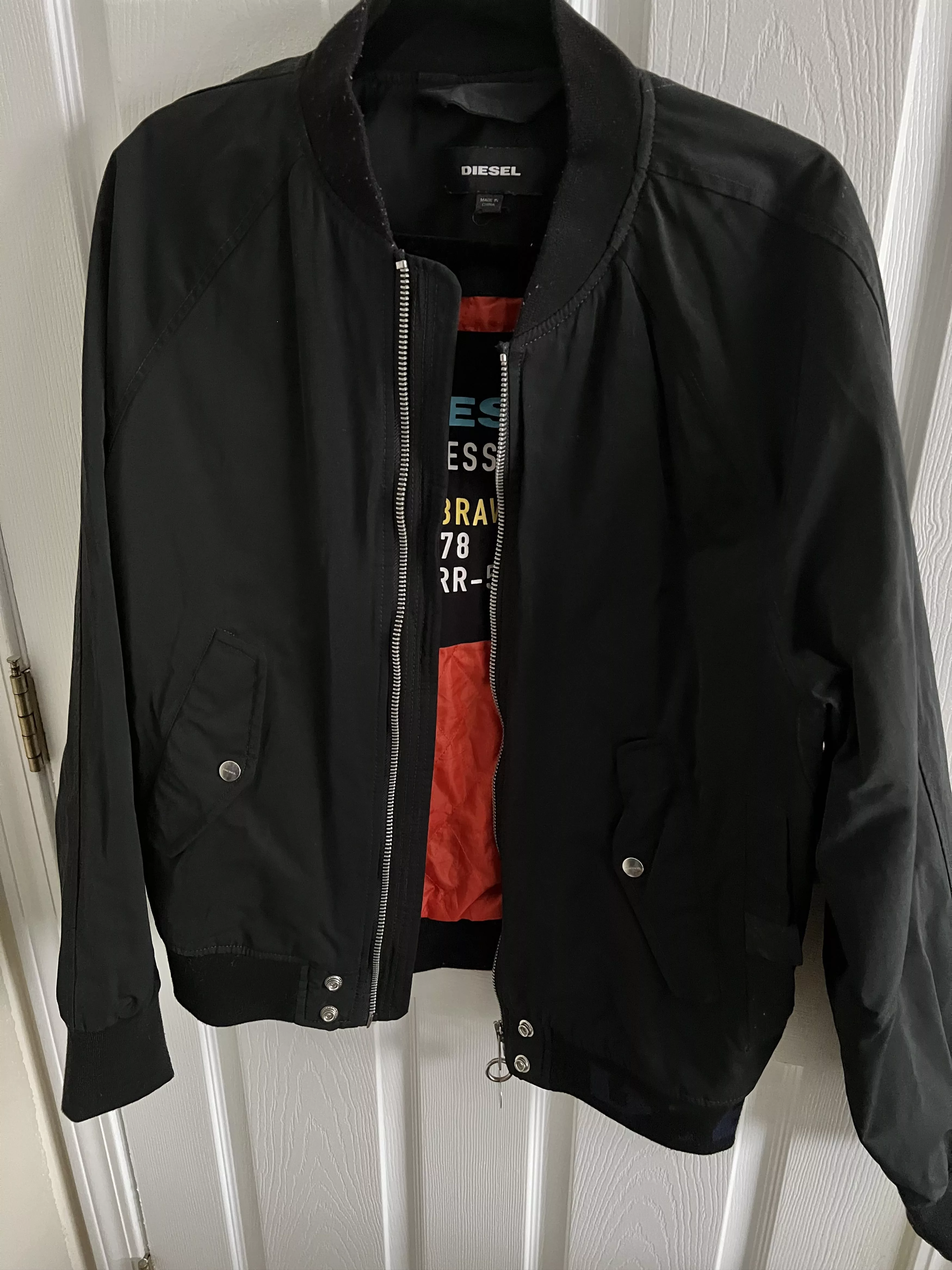 Diesel Bombers Diesel Bomber jacket Black