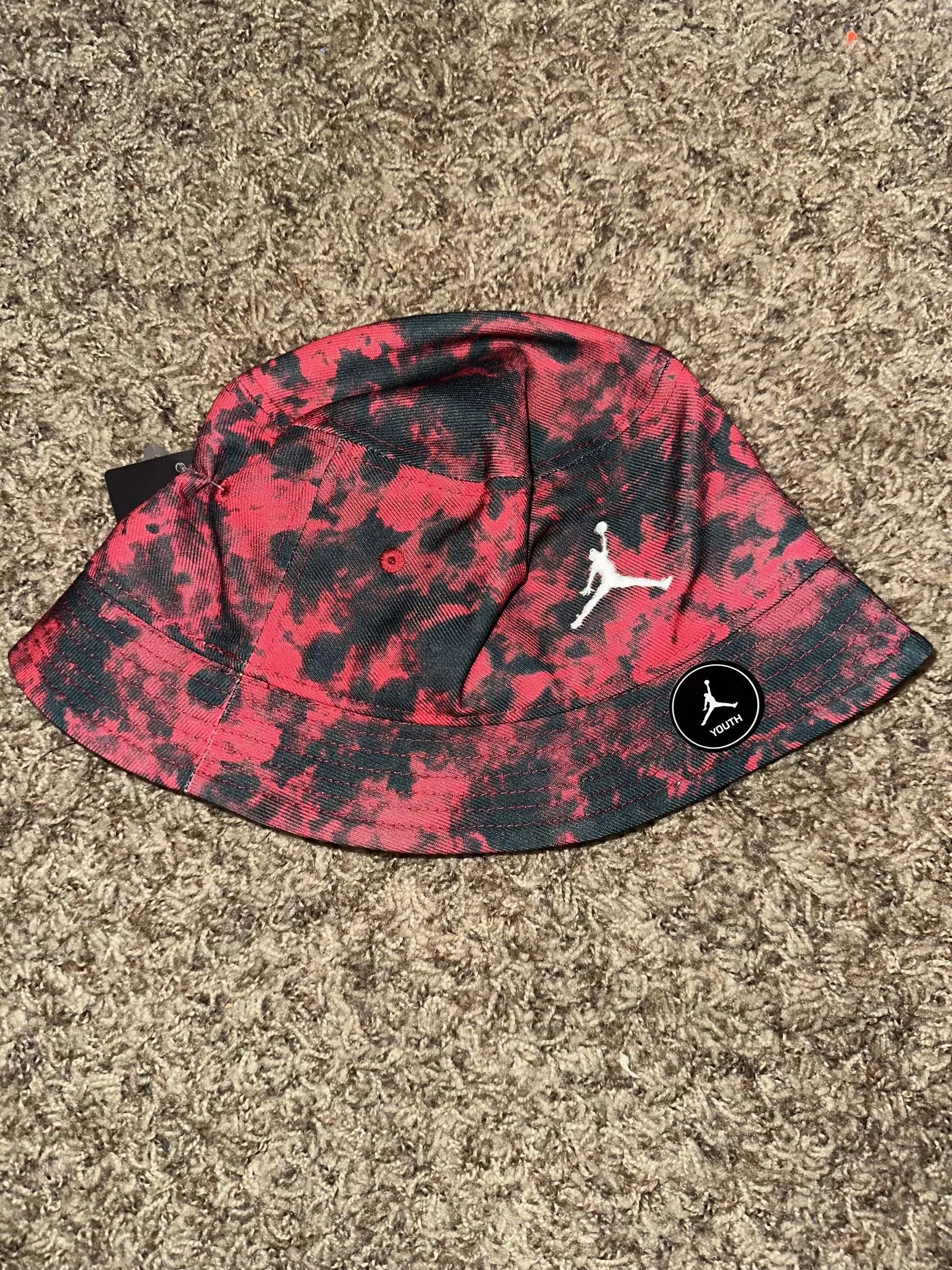 Jordan Brand Hats Jordan Brand Jordan Big Kids (Boy’s) Red Camo Bucket Hat