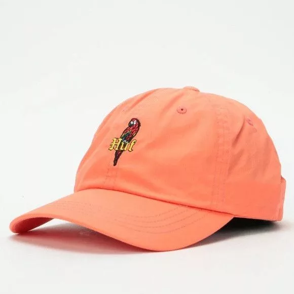 Huf Hats HUF Parrot Curved Visor Cap - Coral NWOT Pink